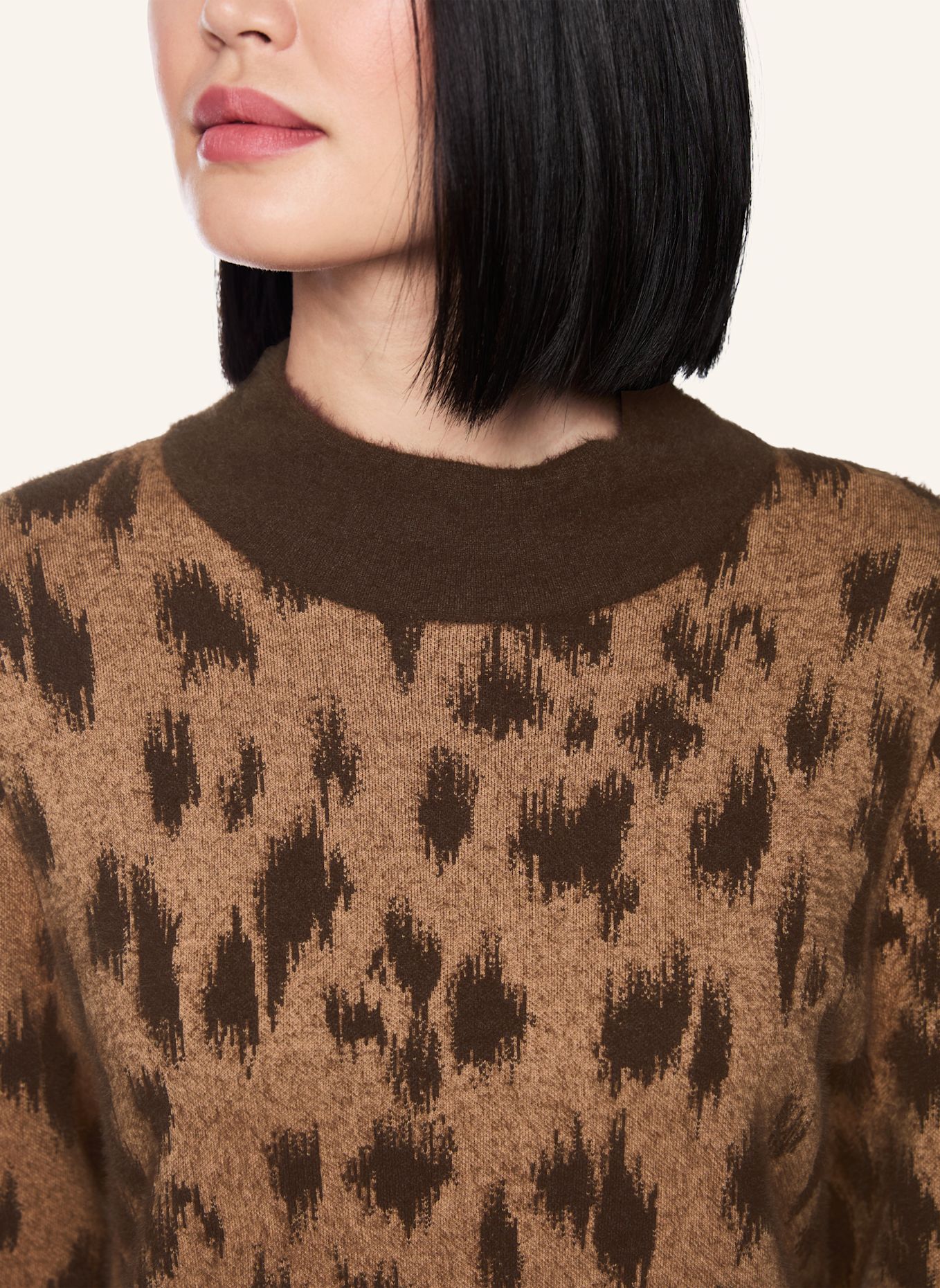 MARC CAIN Kleid: HELLBRAUN