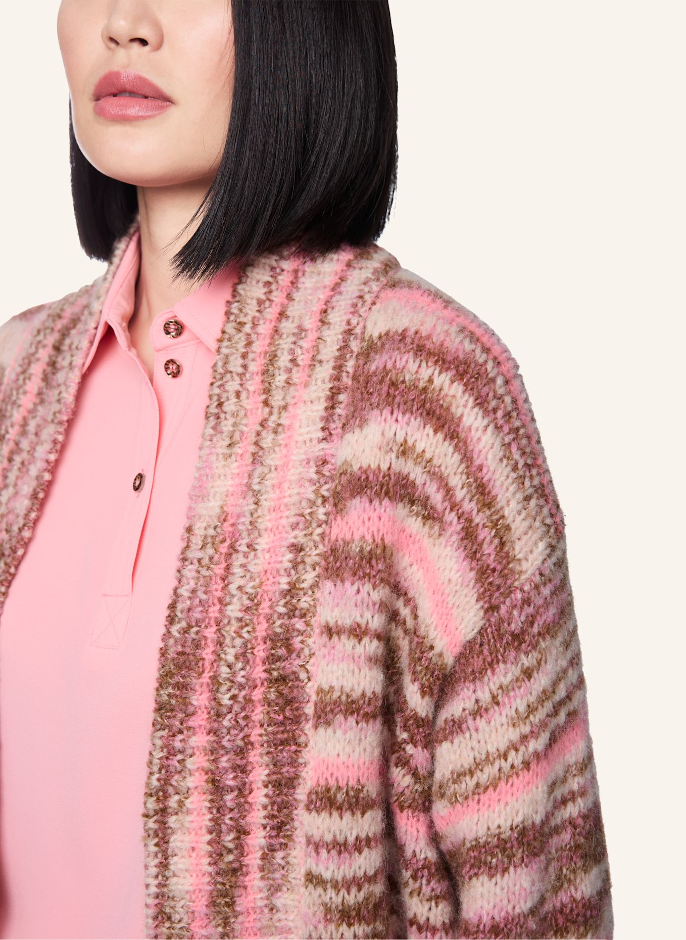 MARC CAIN Cardigan: PINK