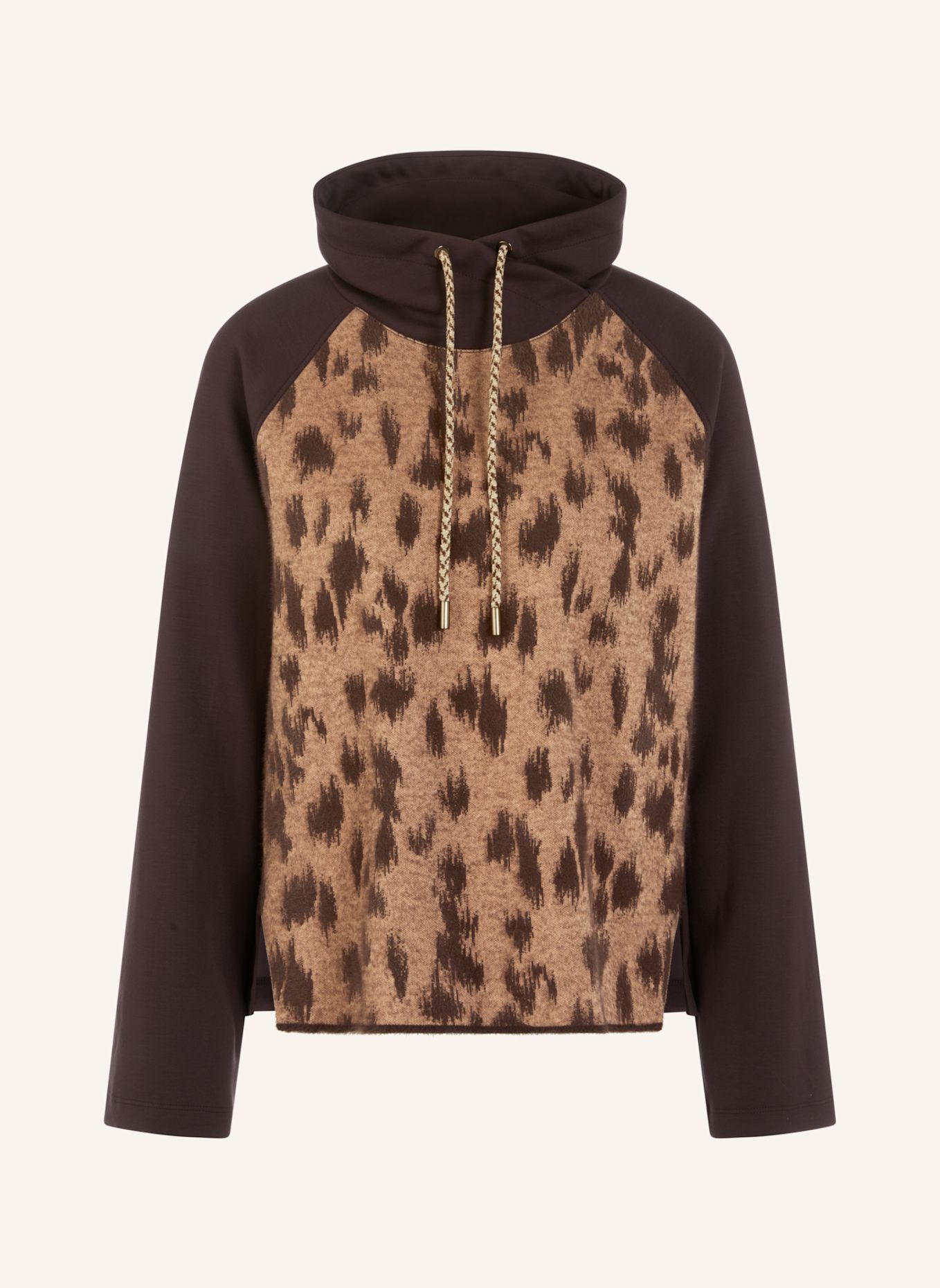 MARC CAIN Pullover: HELLBRAUN