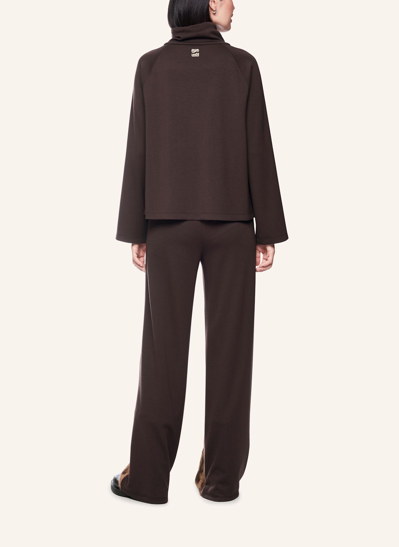 MARC CAIN Pullover: HELLBRAUN