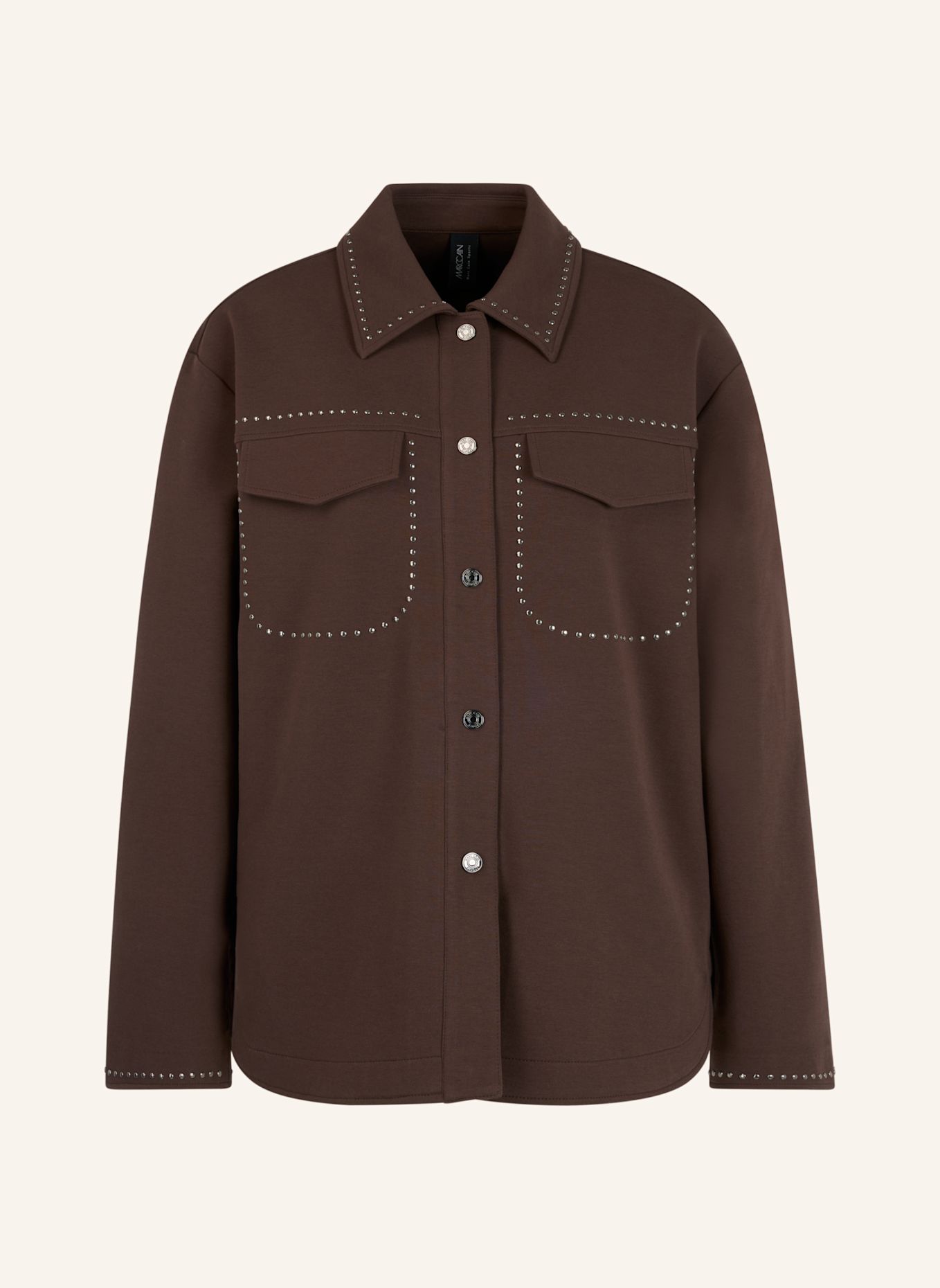 MARC CAIN Jacke: DUNKELBRAUN