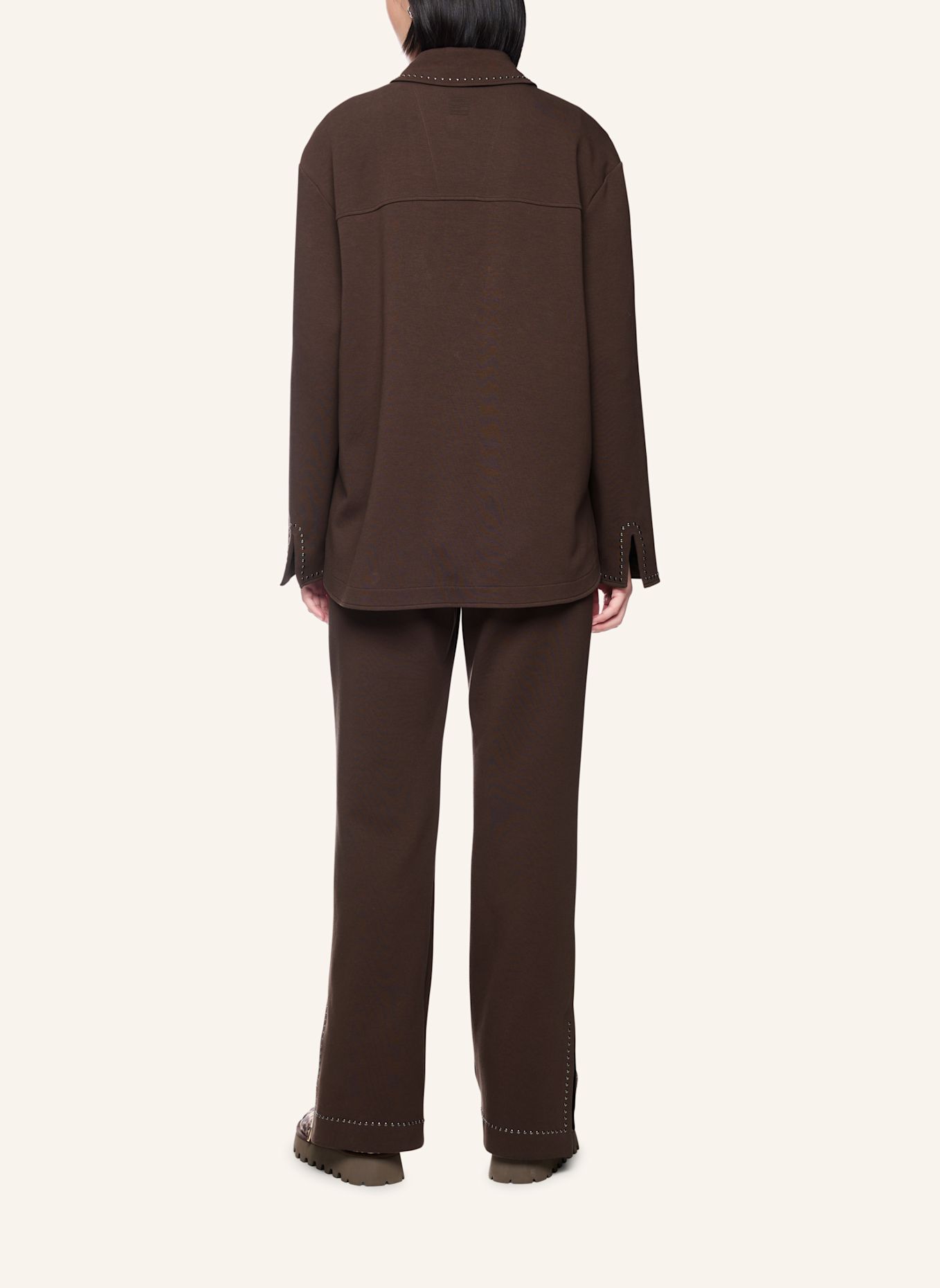 MARC CAIN Jacke: DUNKELBRAUN