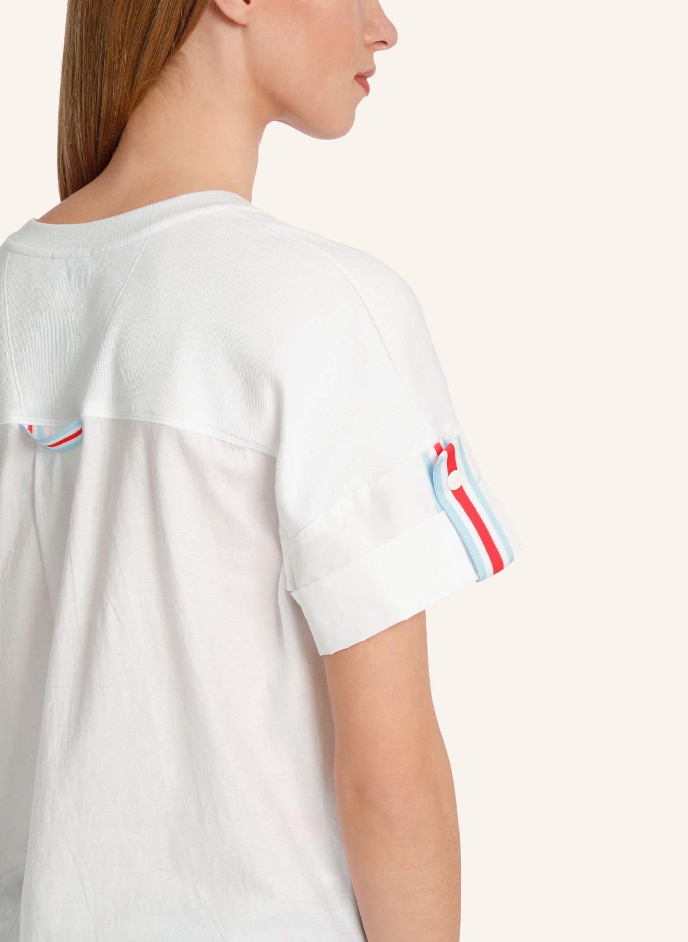 MARC CAIN T-Shirt, Farbe: WEISS (Bild 3)