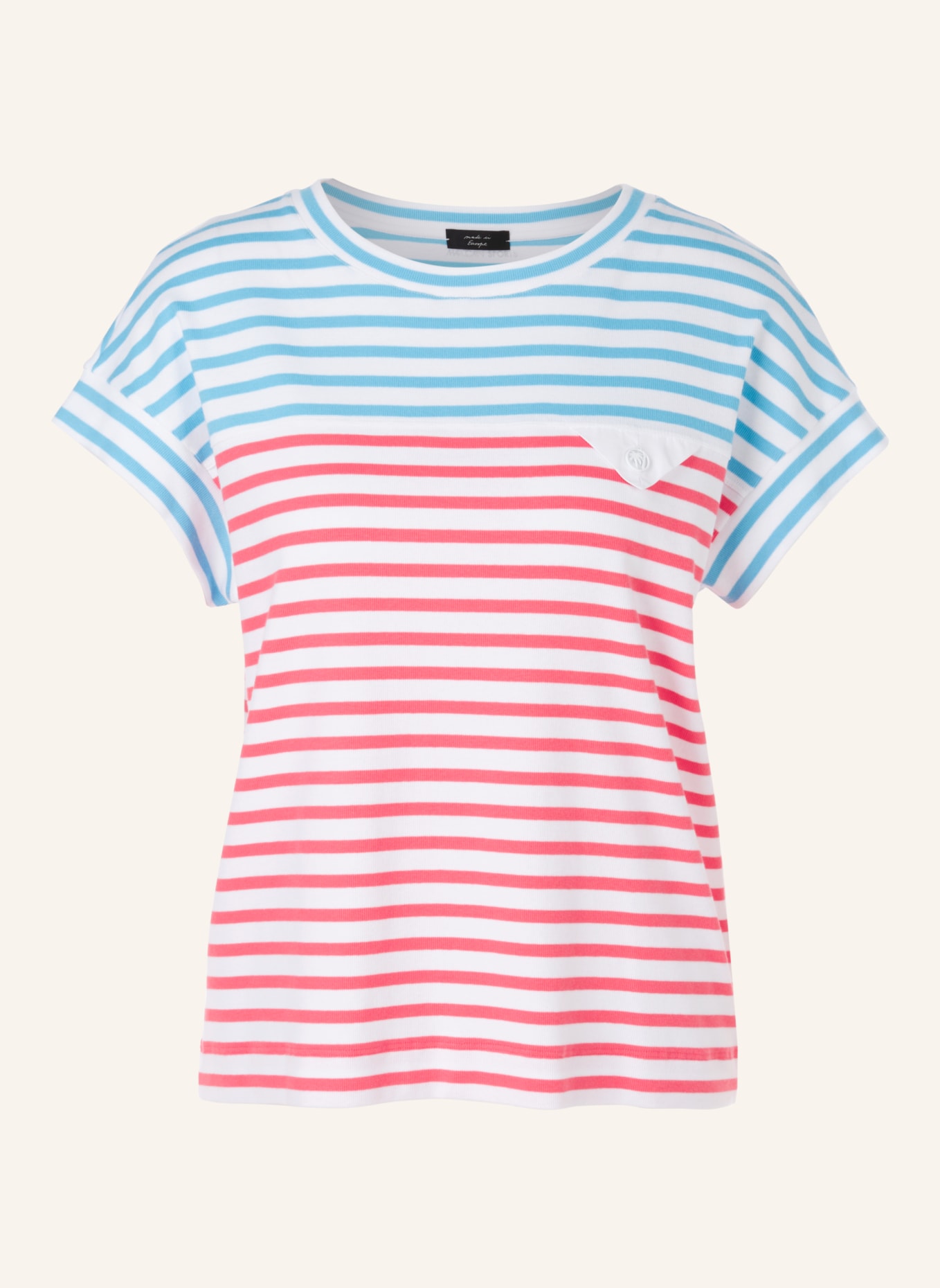 MARC CAIN T-Shirt, Farbe: BLAU (Bild 1)