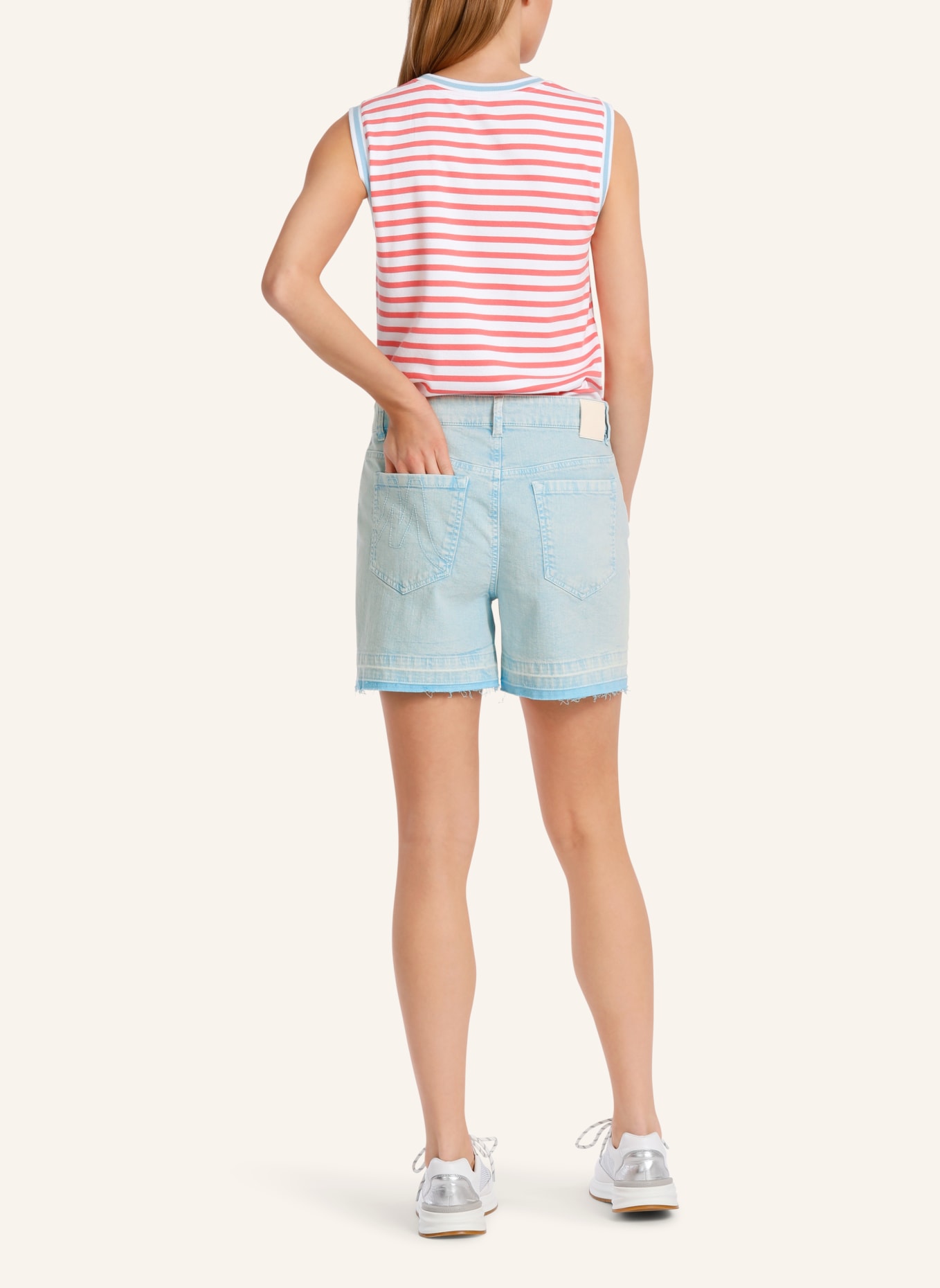 MARC CAIN Shorts, Farbe: BLAU (Bild 2)