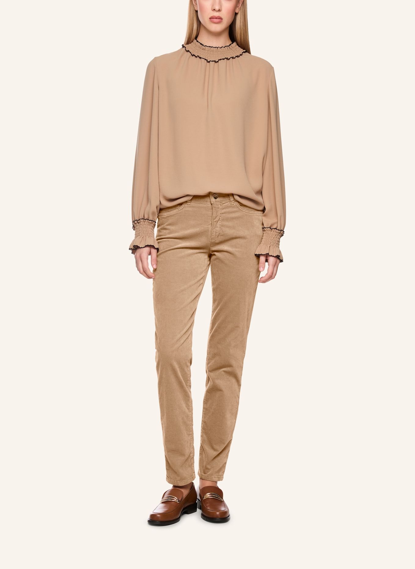 MARC CAIN Hose SILEA: BRAUN