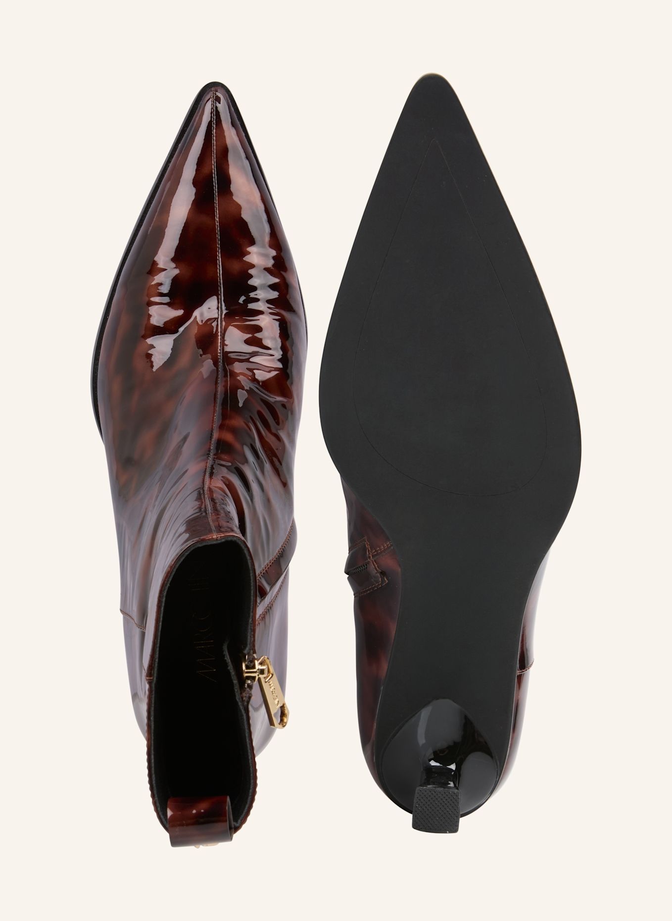 MARC CAIN Stiefelette: BRAUN