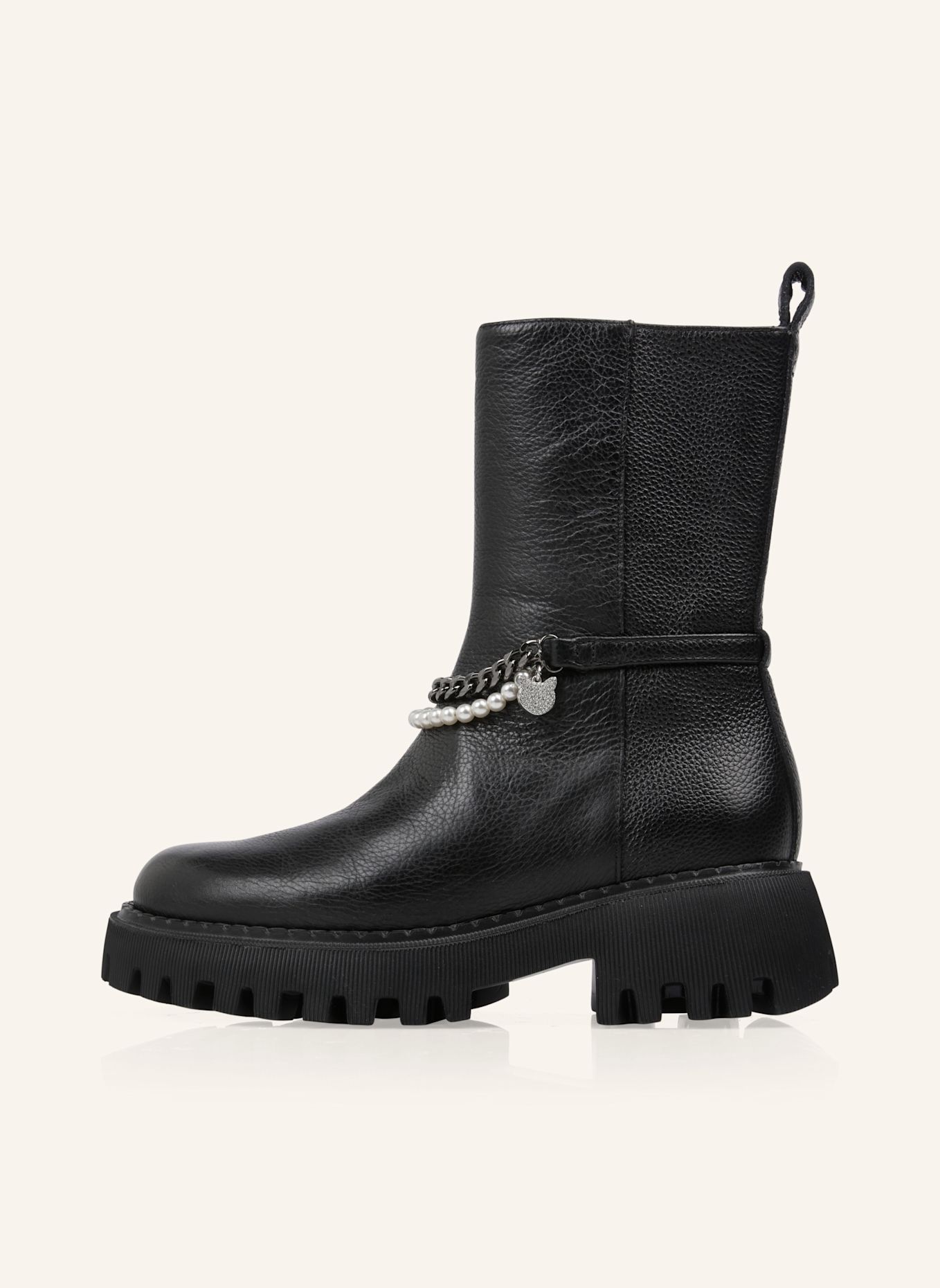 MARC CAIN Stiefelette: SCHWARZ