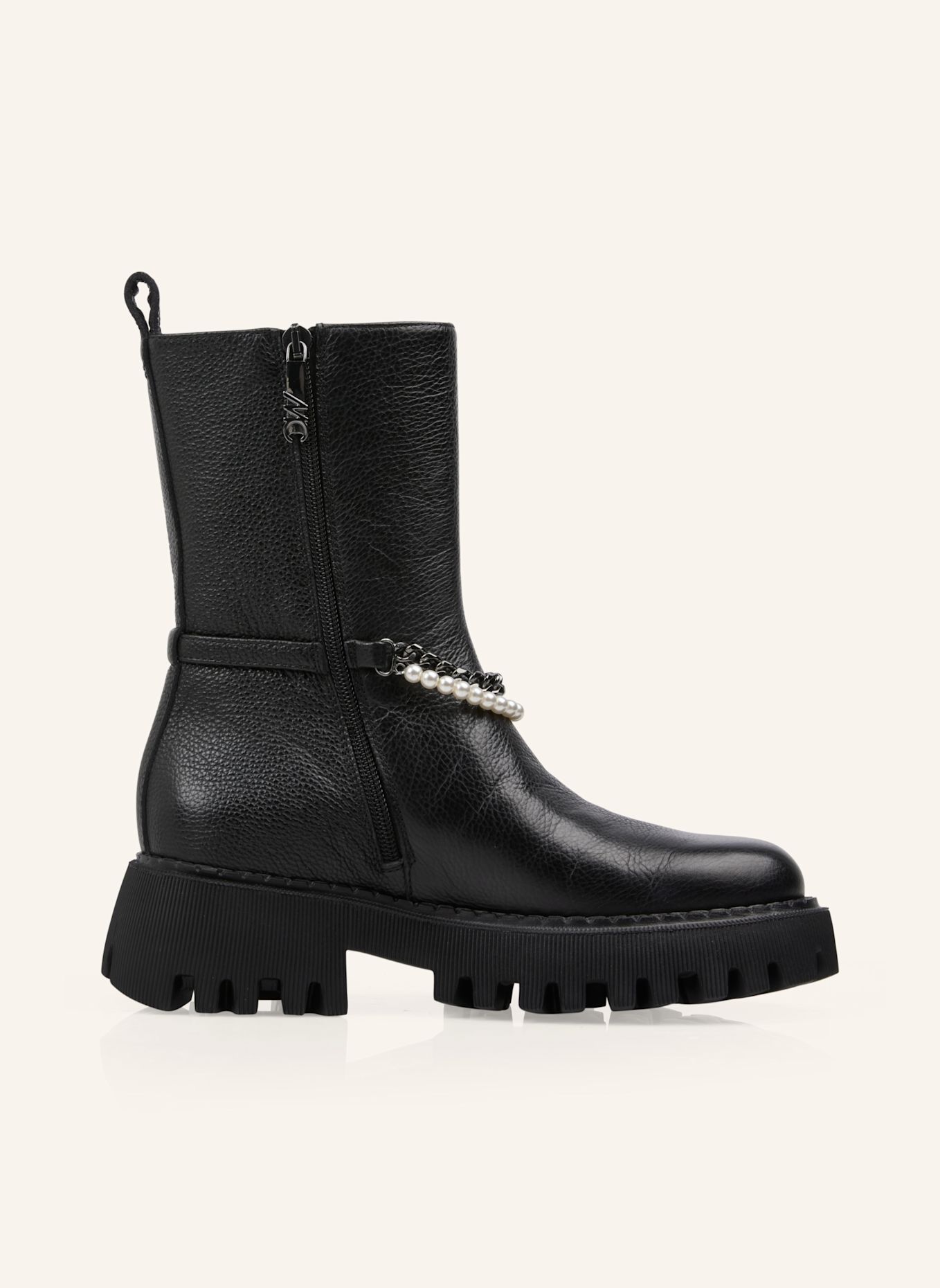 MARC CAIN Stiefelette: SCHWARZ