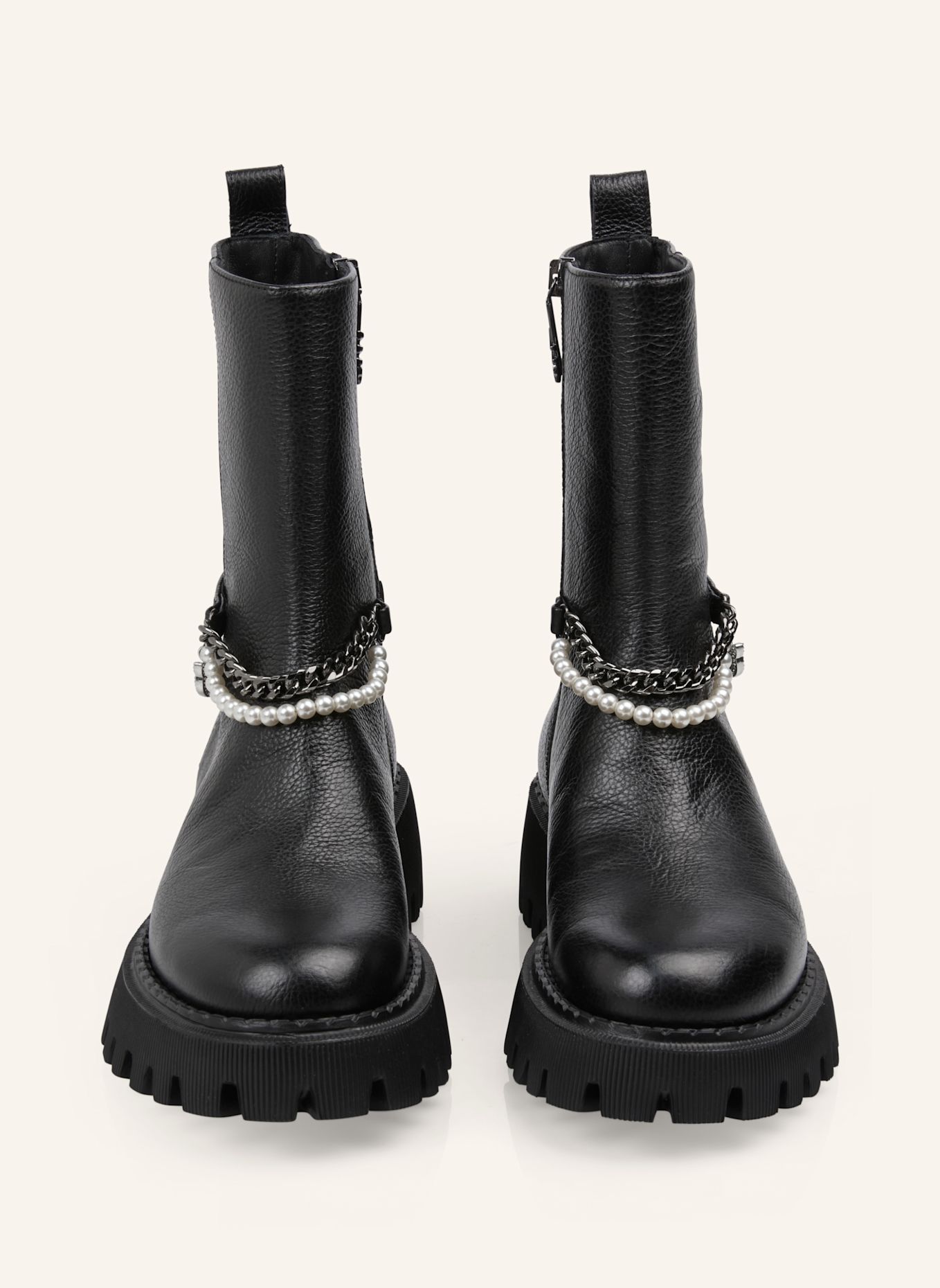 MARC CAIN Stiefelette: SCHWARZ