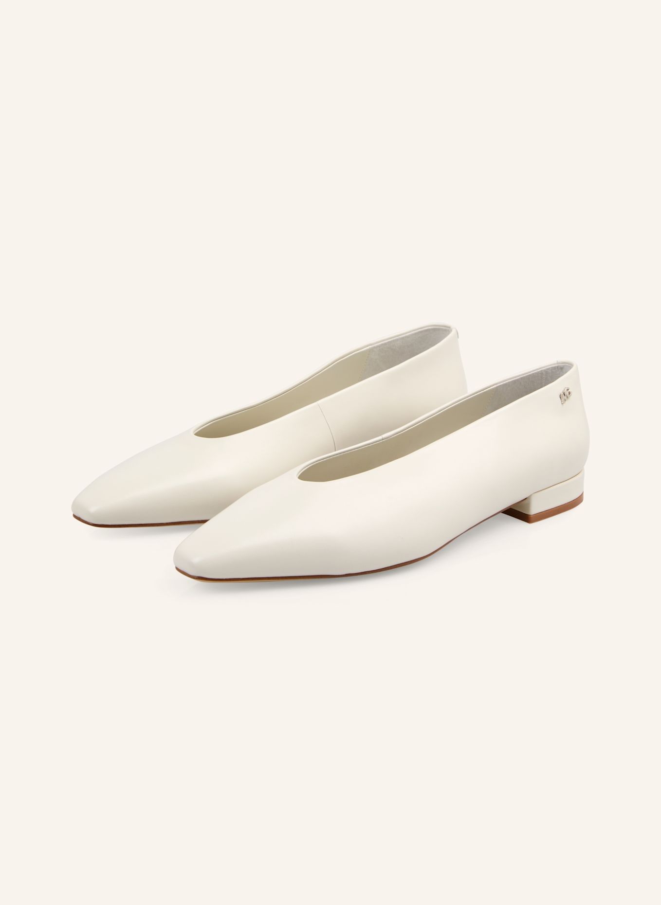 MARC CAIN Ballerina: BEIGE