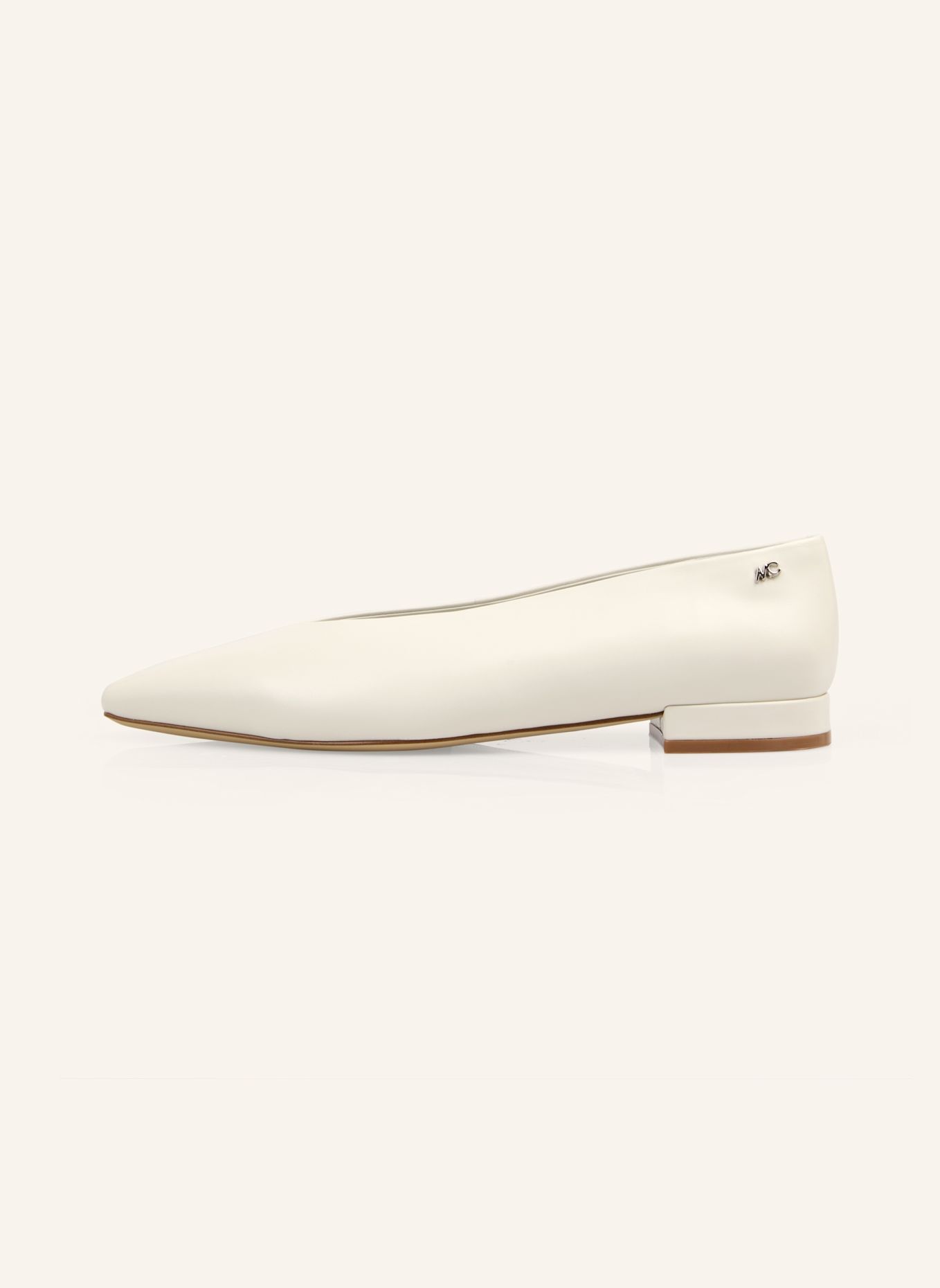 MARC CAIN Ballerina: BEIGE