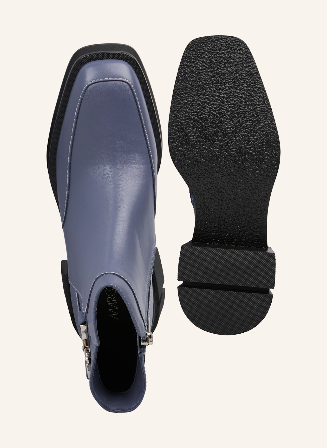 MARC CAIN Stiefelette: GRAU