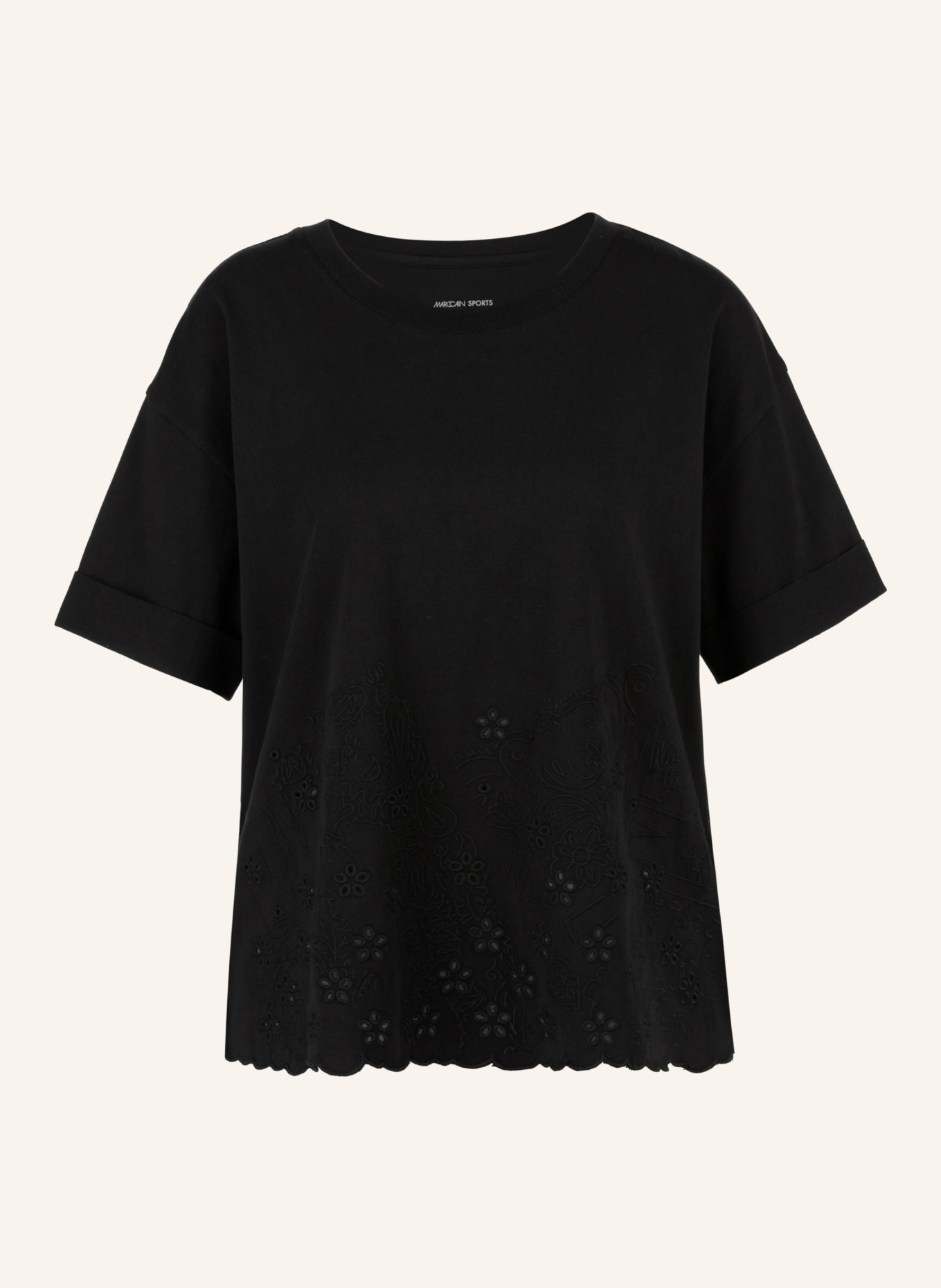 MARC CAIN T-Shirt, Farbe: SCHWARZ (Bild 3)