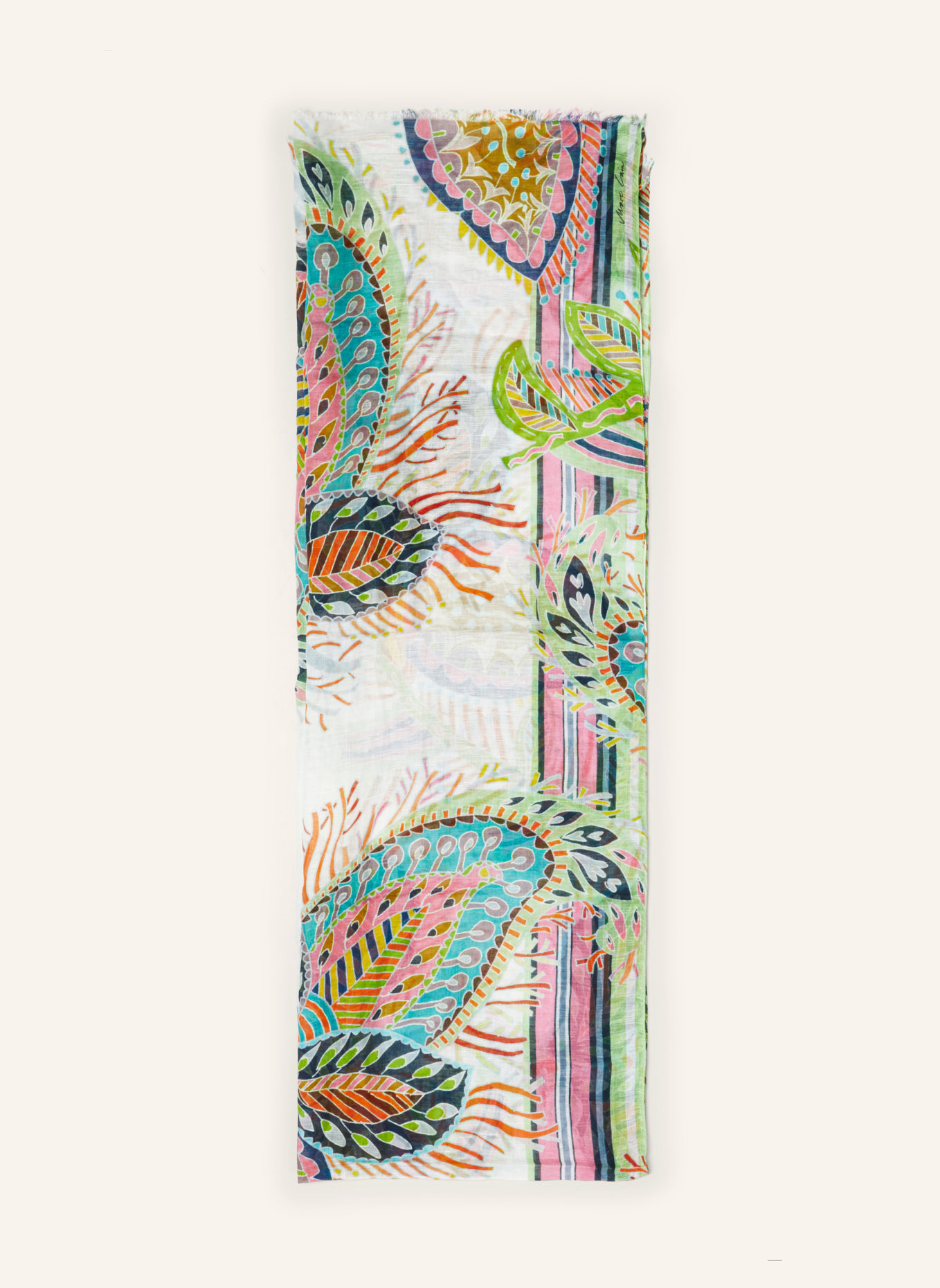 MARC CAIN Schal, Farbe: WEISS (Bild 1)