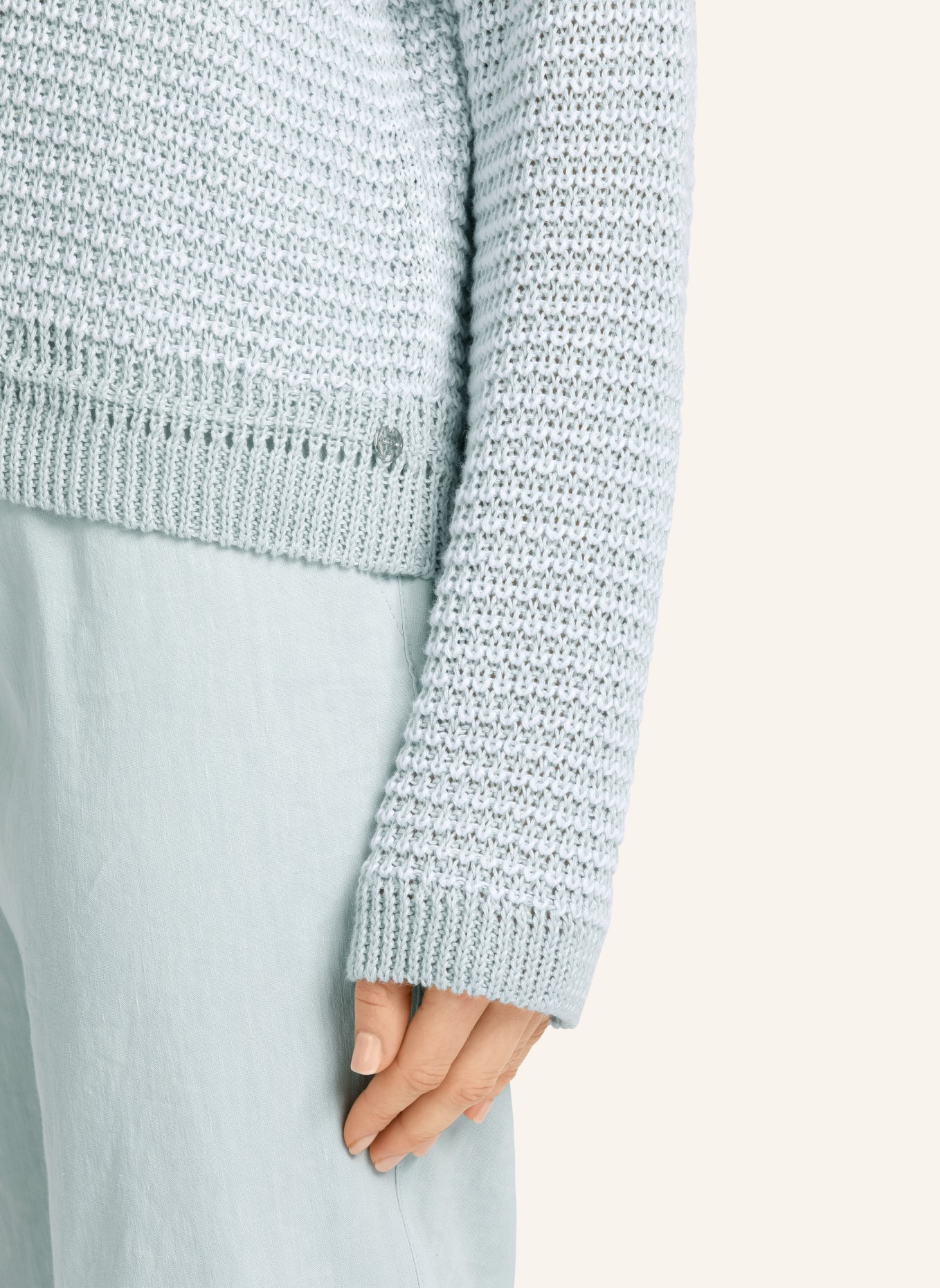 MARC CAIN Pullover, Farbe: HELLGRAU (Bild 3)