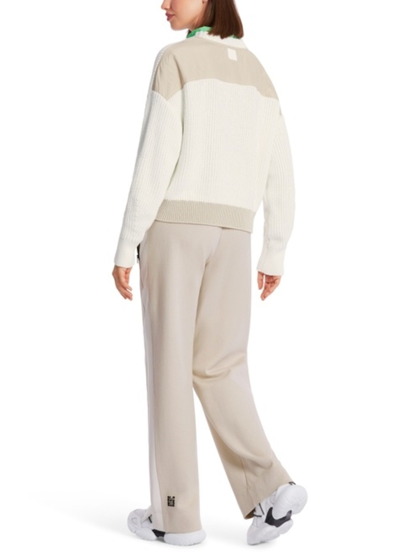 MARC CAIN Pullover, Farbe: WEISS/ CREME (Bild 2)