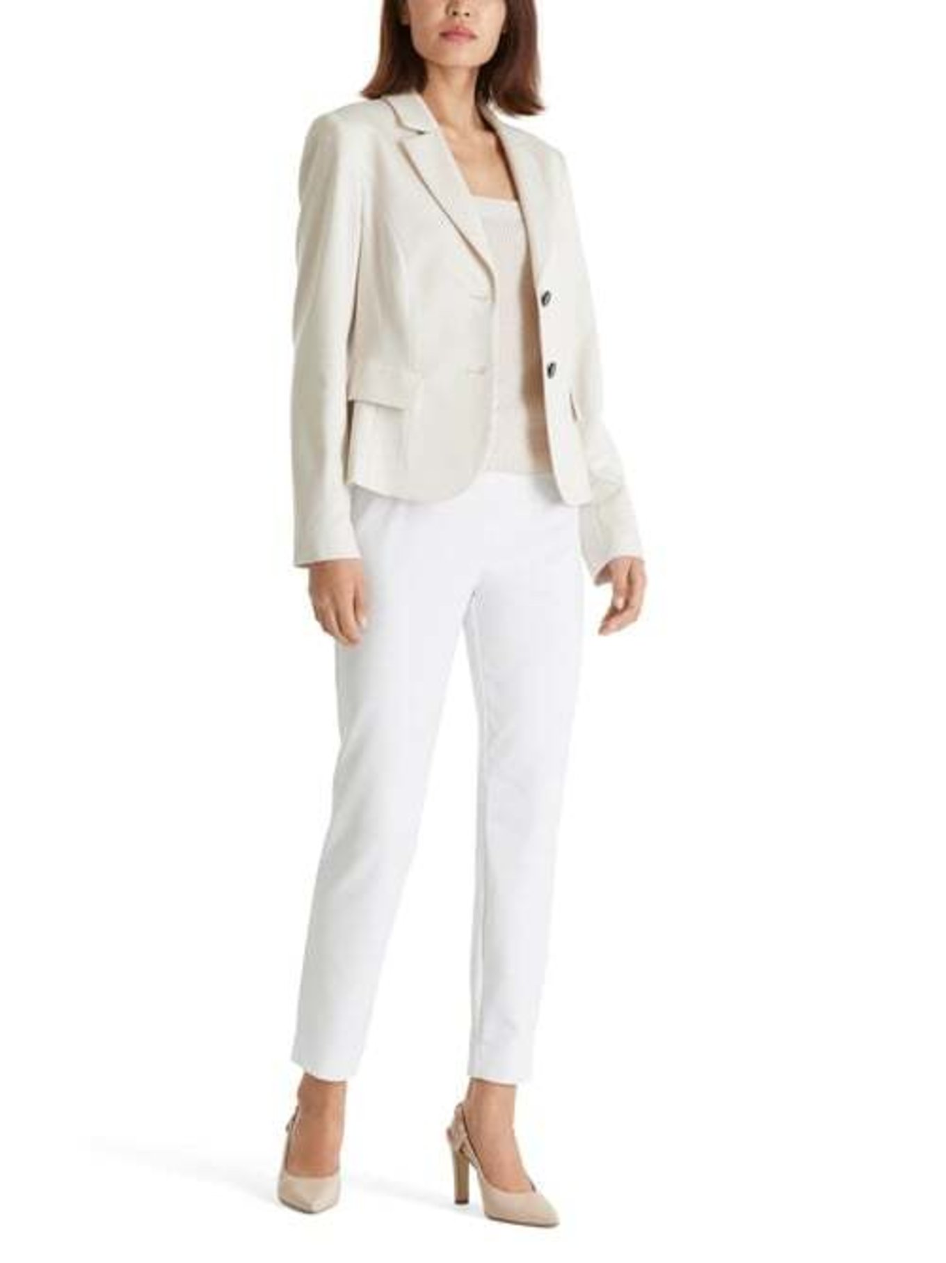 MARC CAIN Hose, Farbe: WEISS/ CREME (Bild 8)