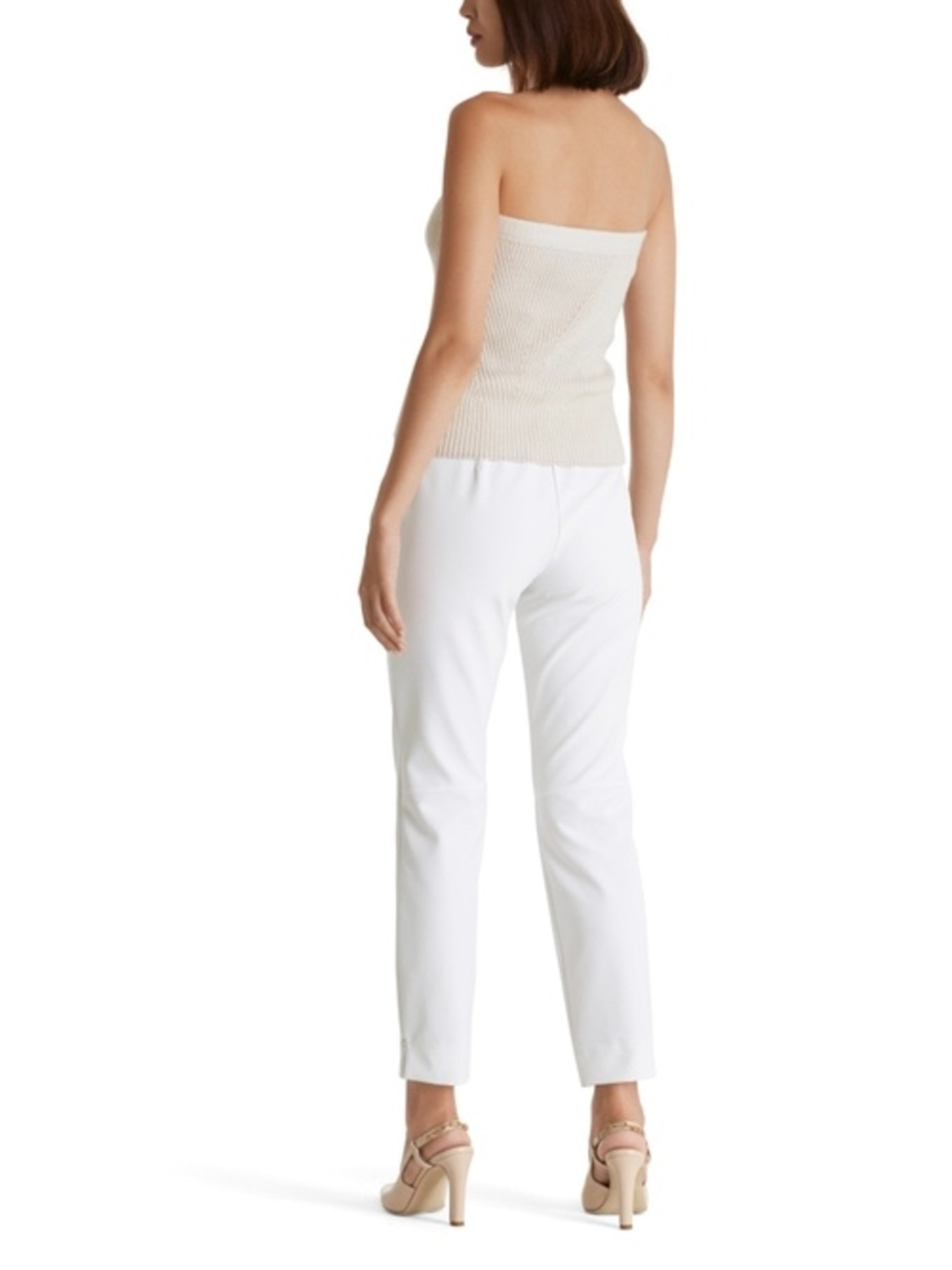 MARC CAIN Hose, Farbe: WEISS/ CREME (Bild 2)