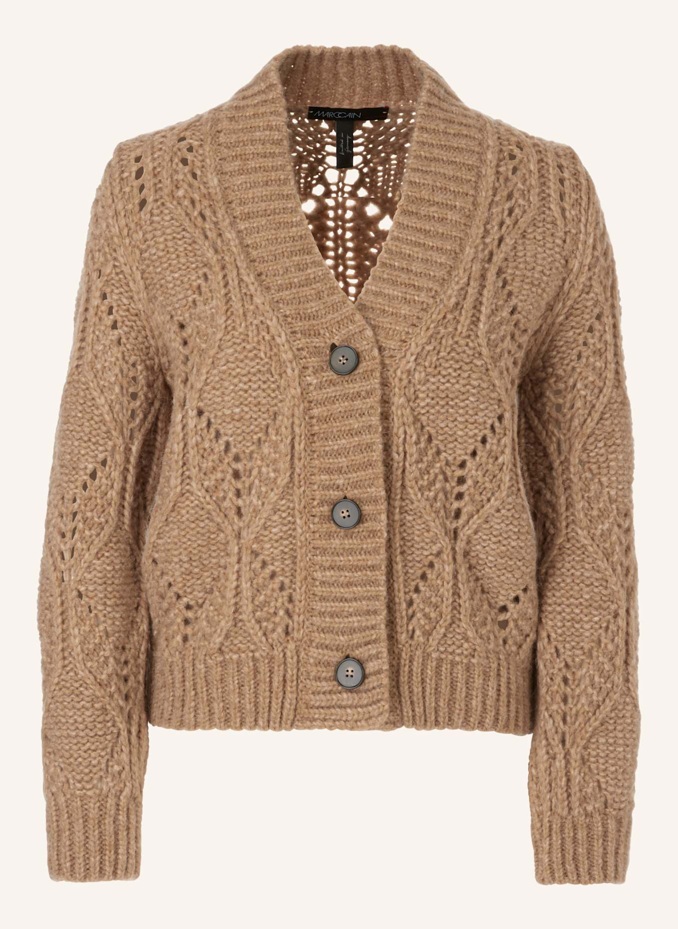 MARC CAIN Cardigan, Farbe: BEIGE (Bild 1)