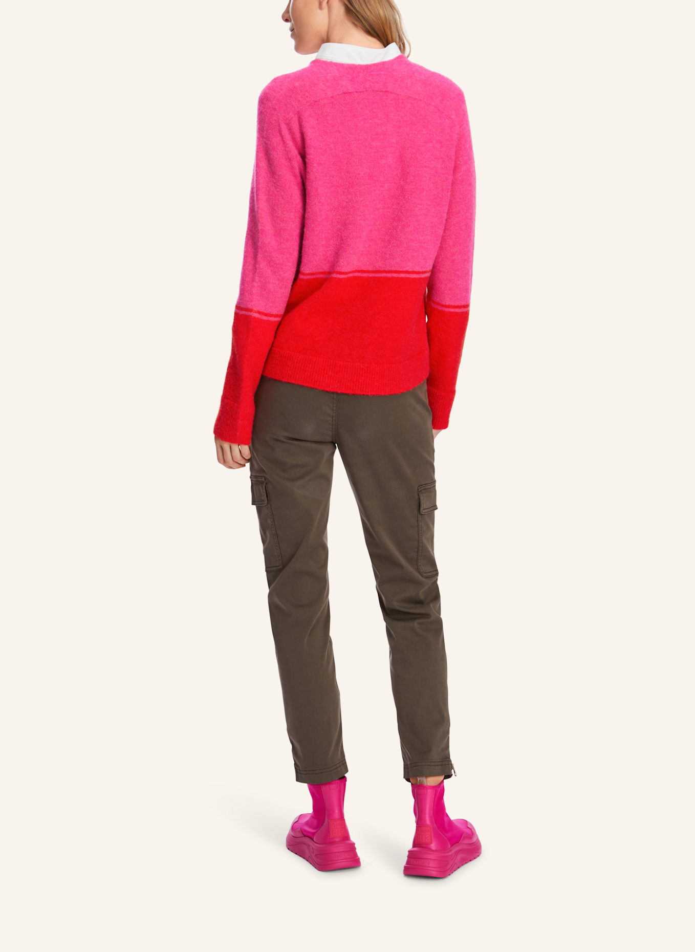 MARC CAIN Pullover, Farbe: PINK (Bild 2)