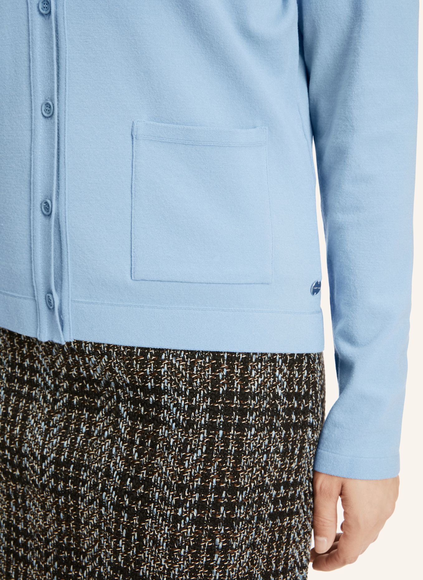 MARC CAIN Cardigan, Farbe: HELLBLAU (Bild 3)