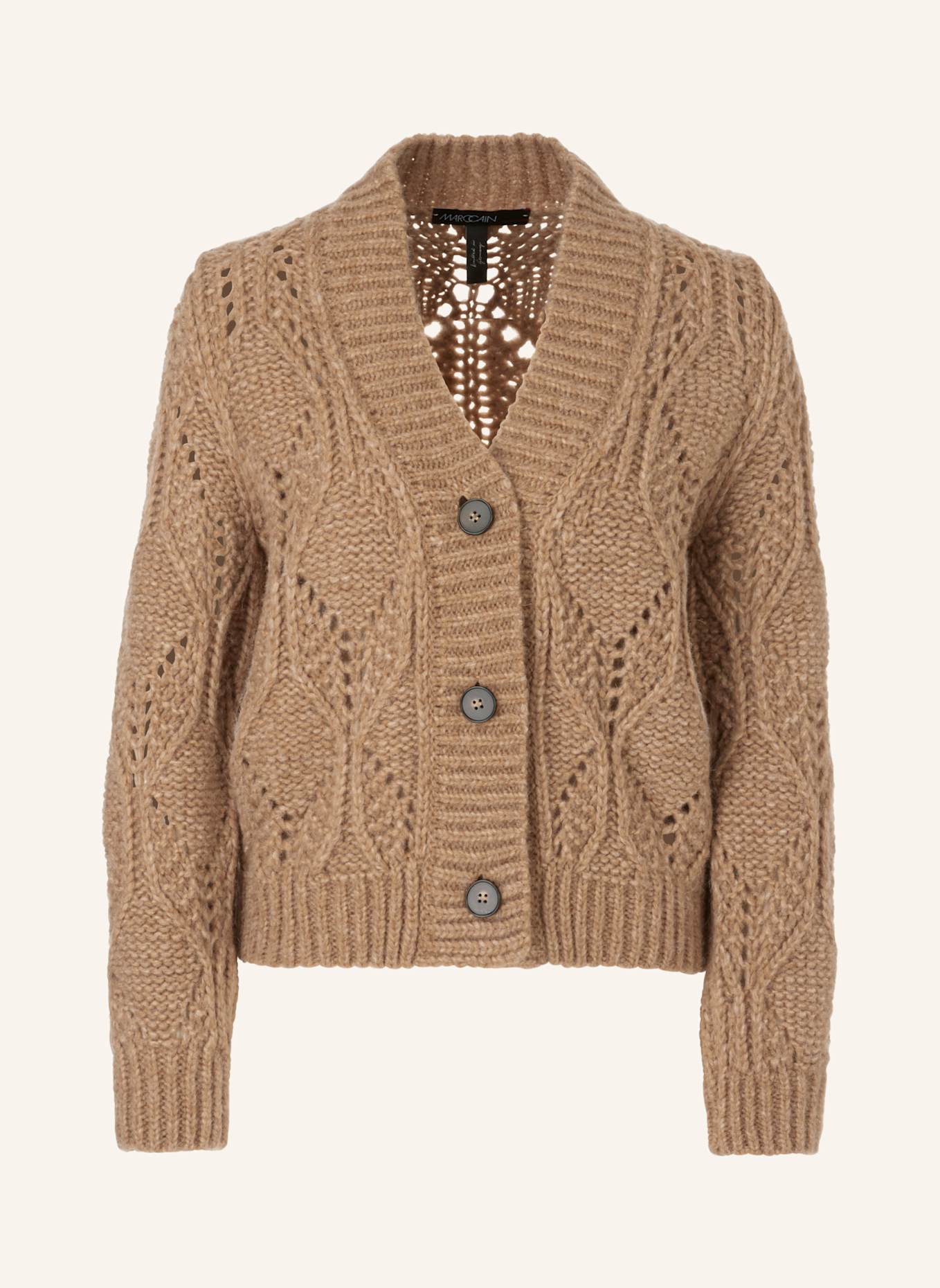 MARC CAIN Cardigan, Farbe: BEIGE (Bild 1)