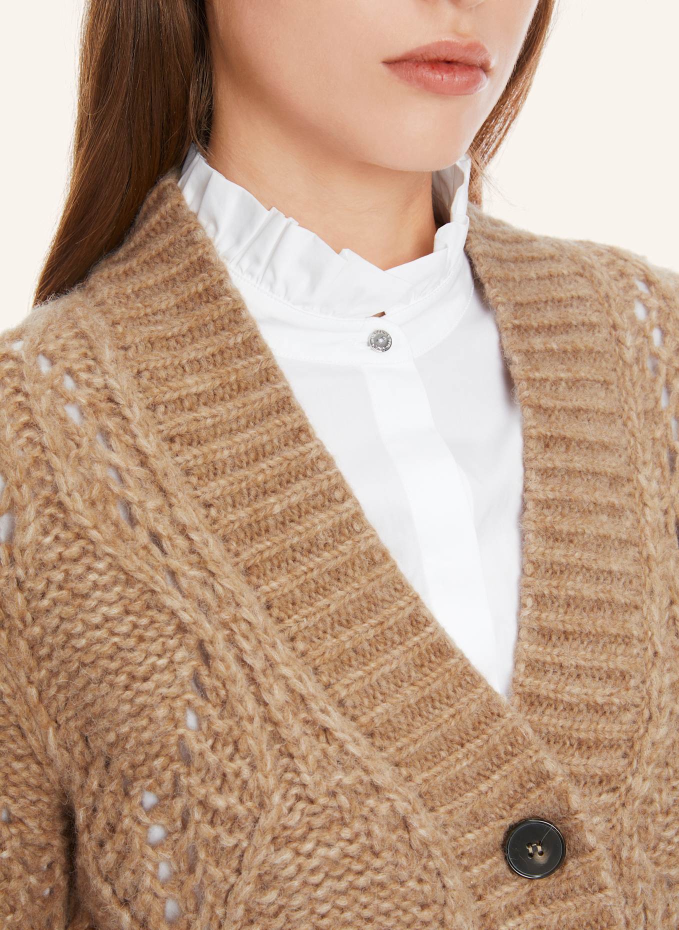 MARC CAIN Cardigan, Farbe: BEIGE (Bild 3)