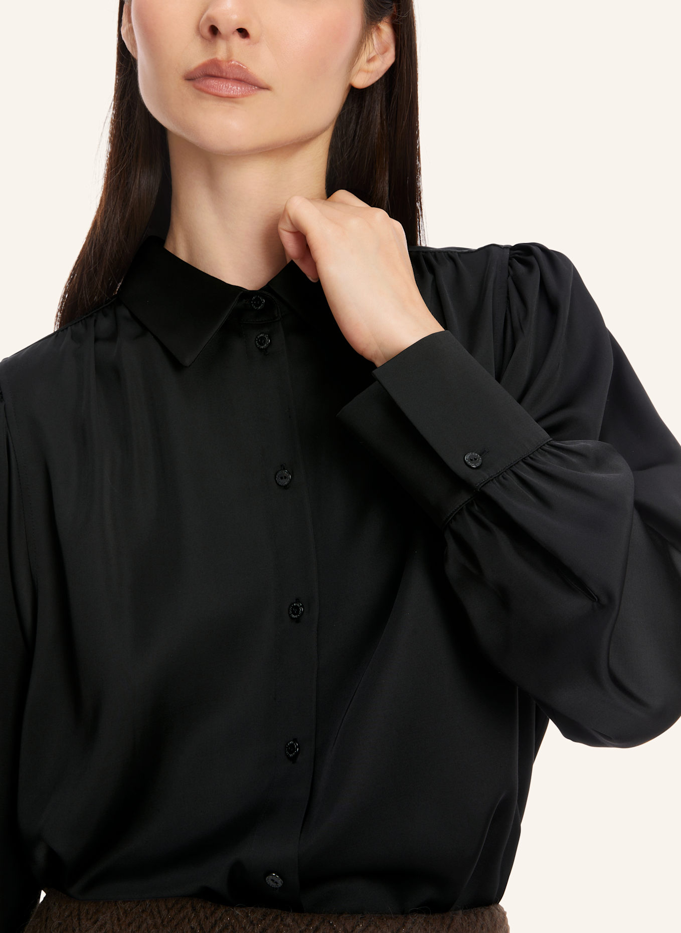 MARC CAIN Bluse, Farbe: SCHWARZ (Bild 3)