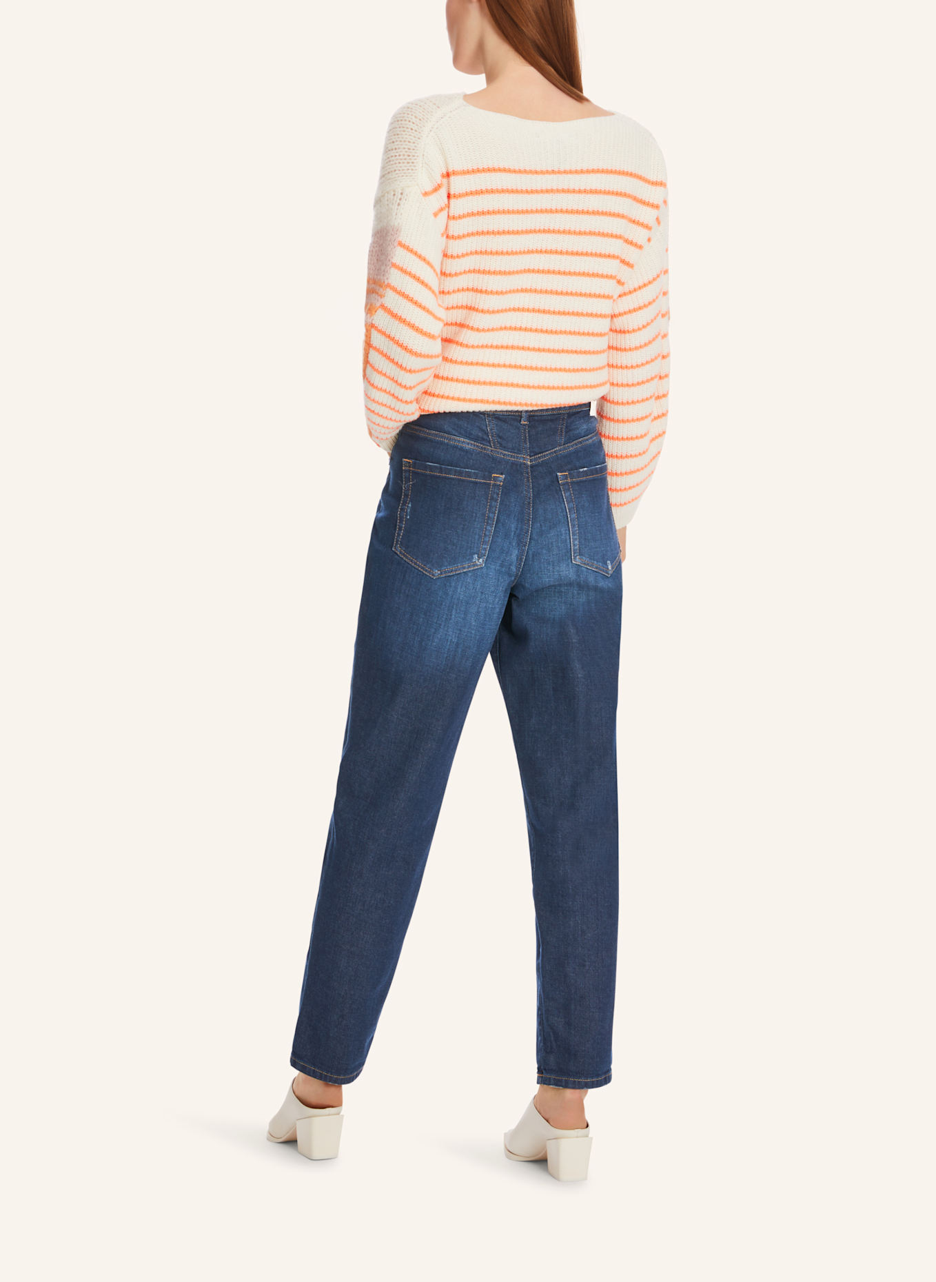 MARC CAIN Jeans RIAD, Farbe: DUNKELBLAU/ BLAU (Bild 2)