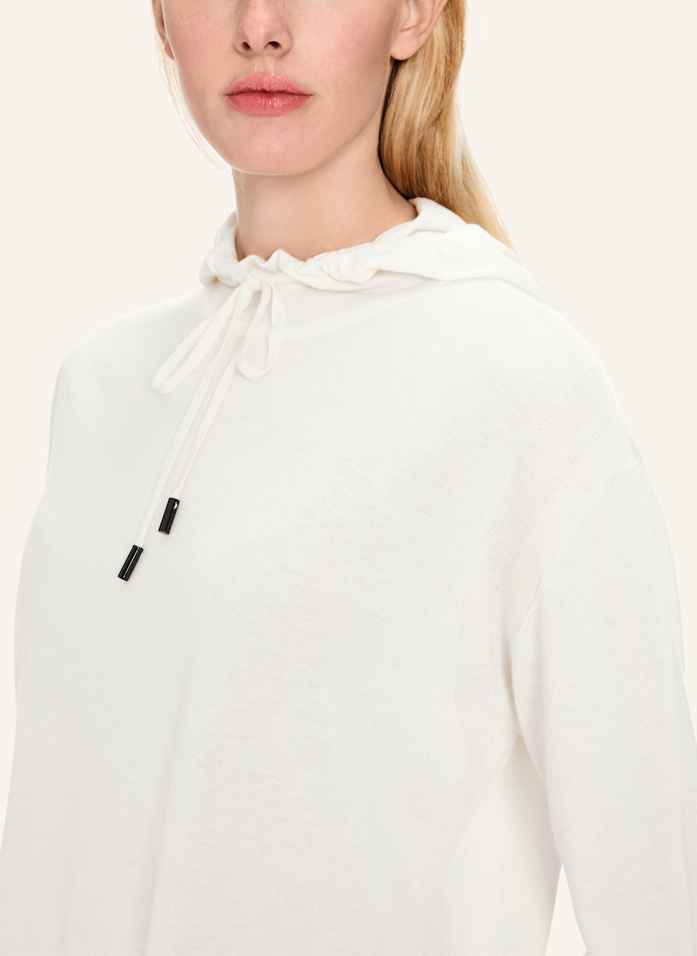 MARC CAIN Pullover, Farbe: WEISS/ CREME (Bild 3)