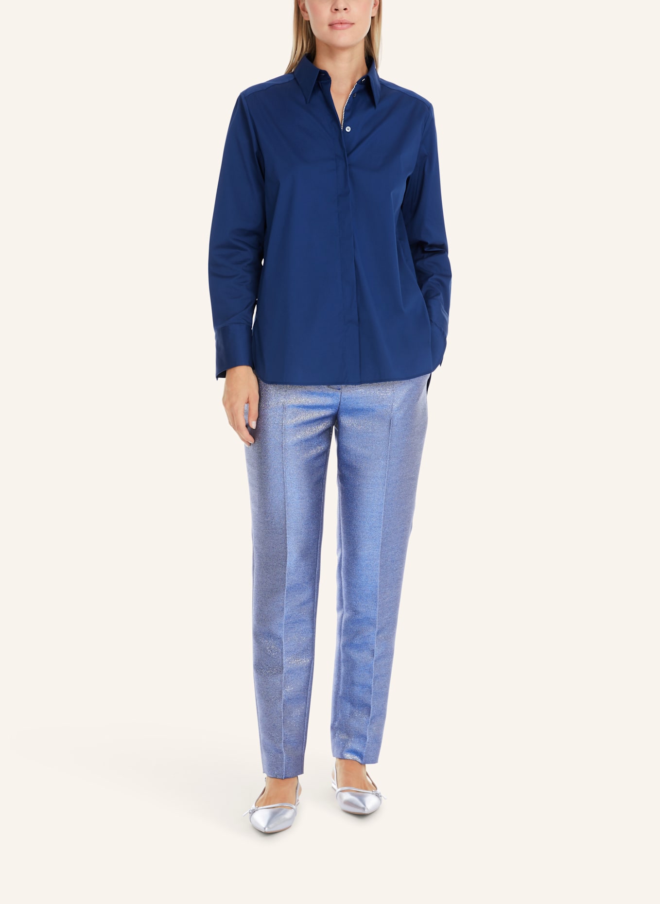 MARC CAIN Bluse, Farbe: DUNKELBLAU (Bild 4)