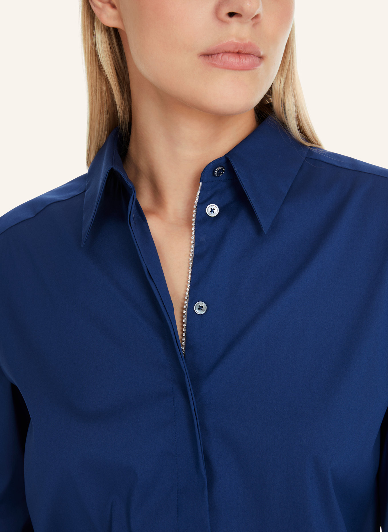 MARC CAIN Bluse, Farbe: DUNKELBLAU (Bild 3)