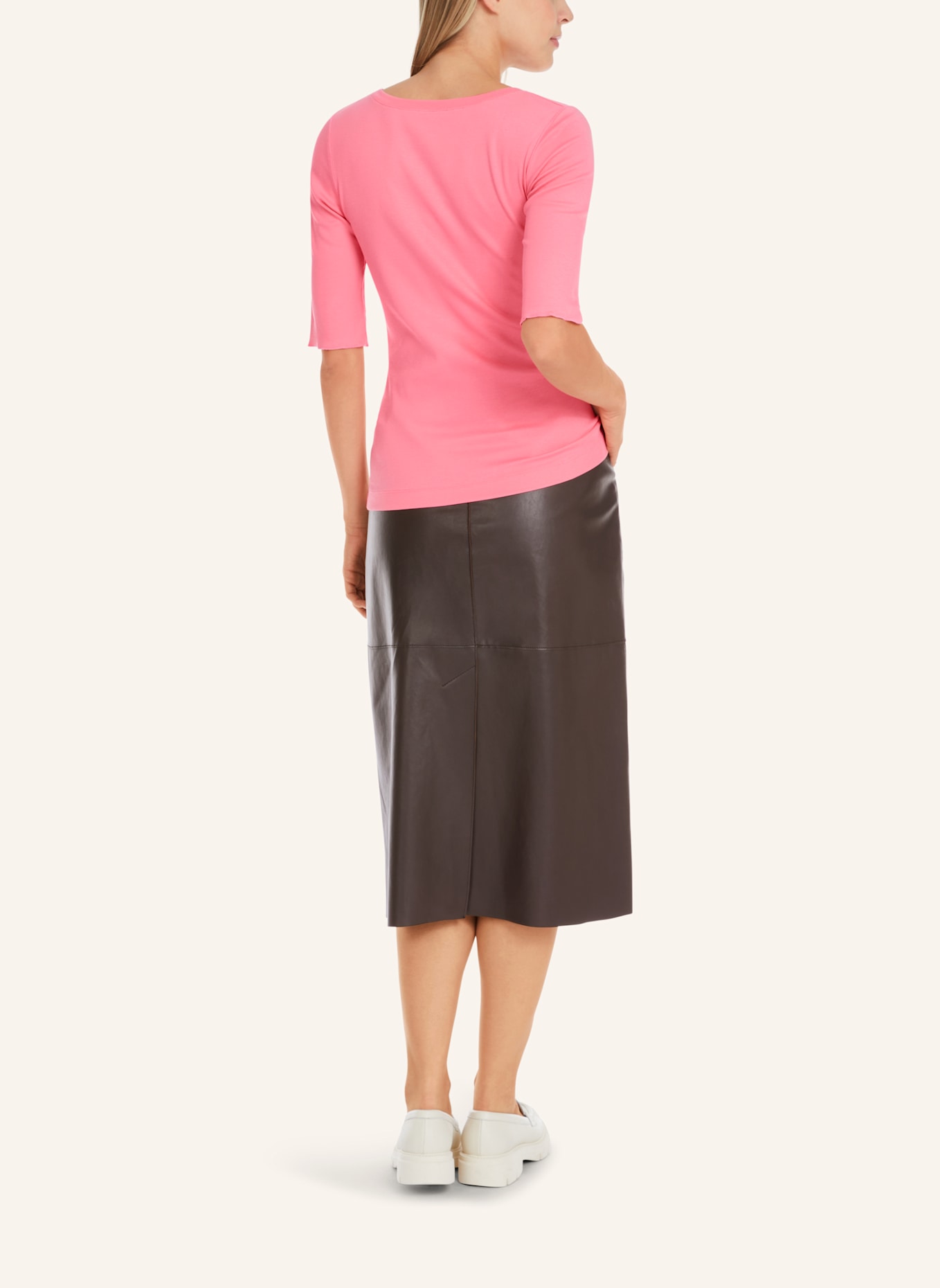 MARC CAIN Shirt mit 3/4-Arm, Farbe: PINK (Bild 2)