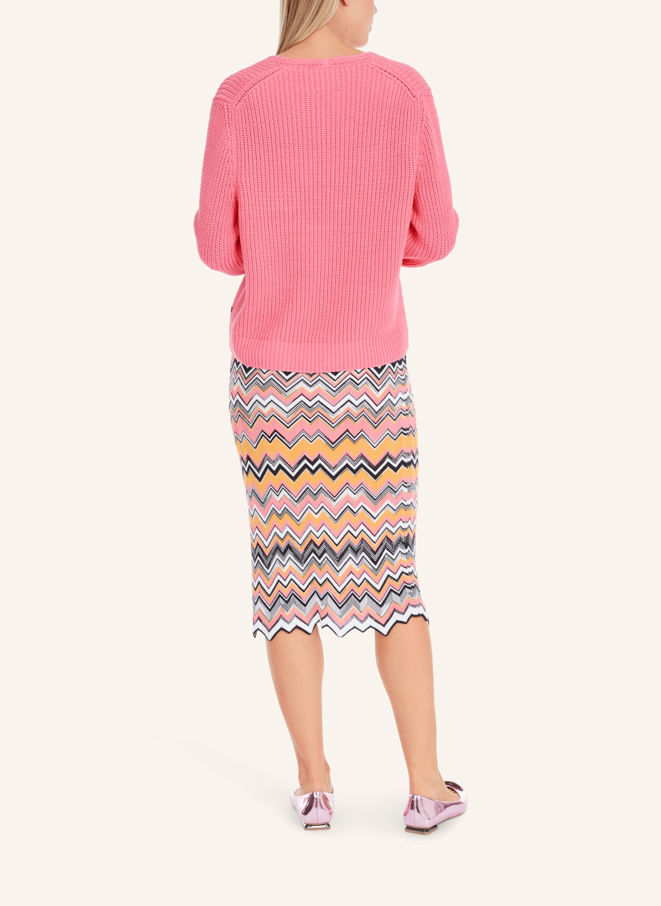 MARC CAIN Cardigan, Farbe: PINK (Bild 2)