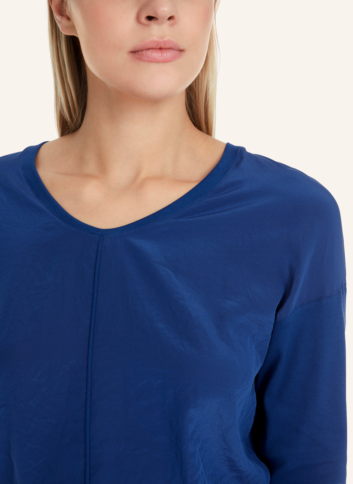 MARC CAIN Blusenshirt, Farbe: DUNKELBLAU (Bild 3)