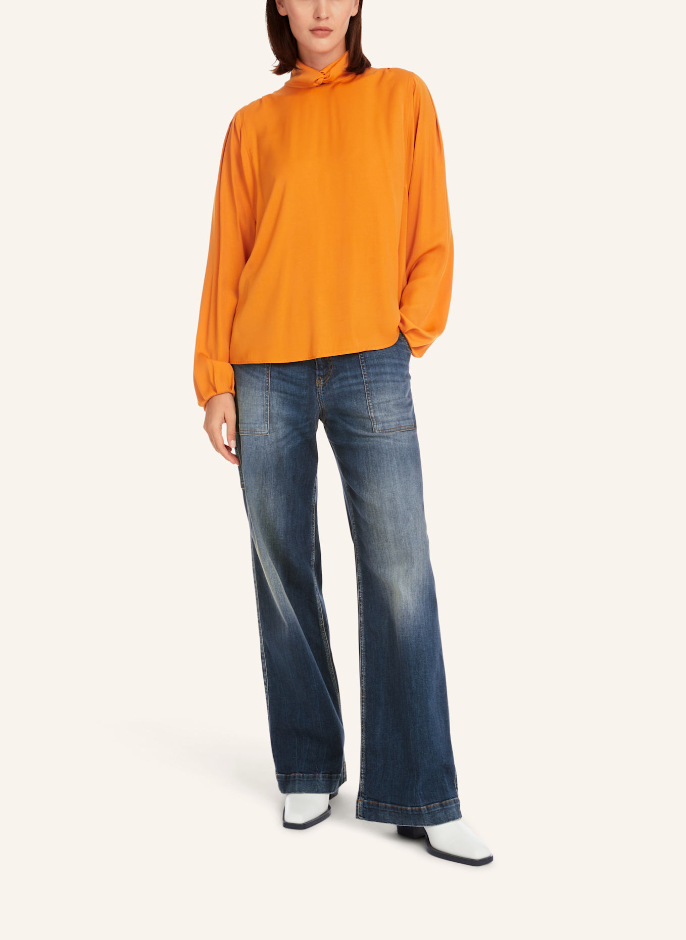 MARC CAIN Bluse, Farbe: ORANGE (Bild 4)