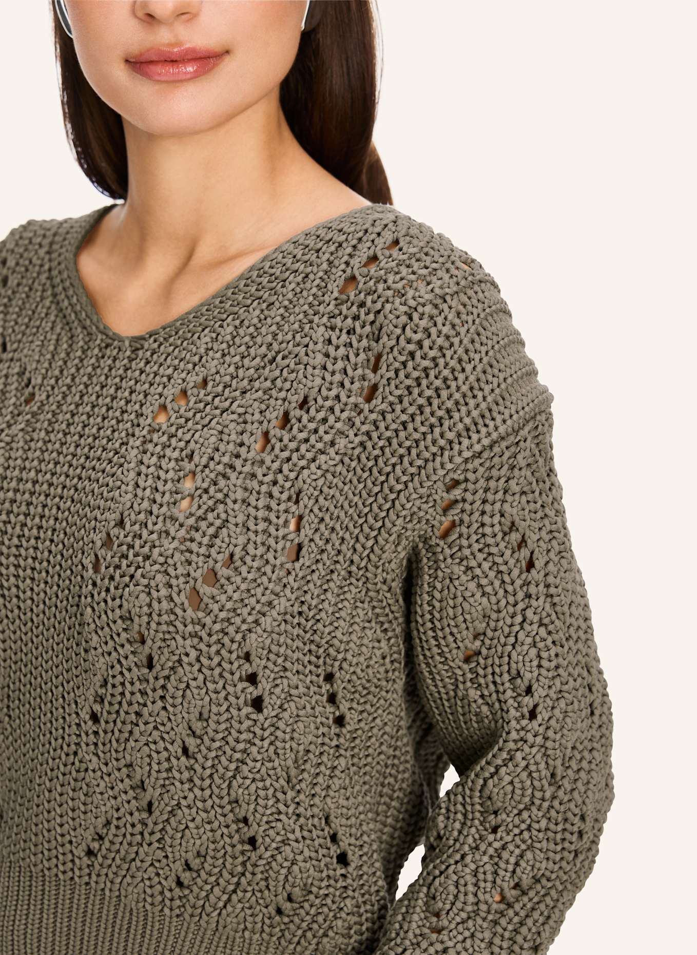 MARC CAIN Pullover, Farbe: BRAUN (Bild 3)