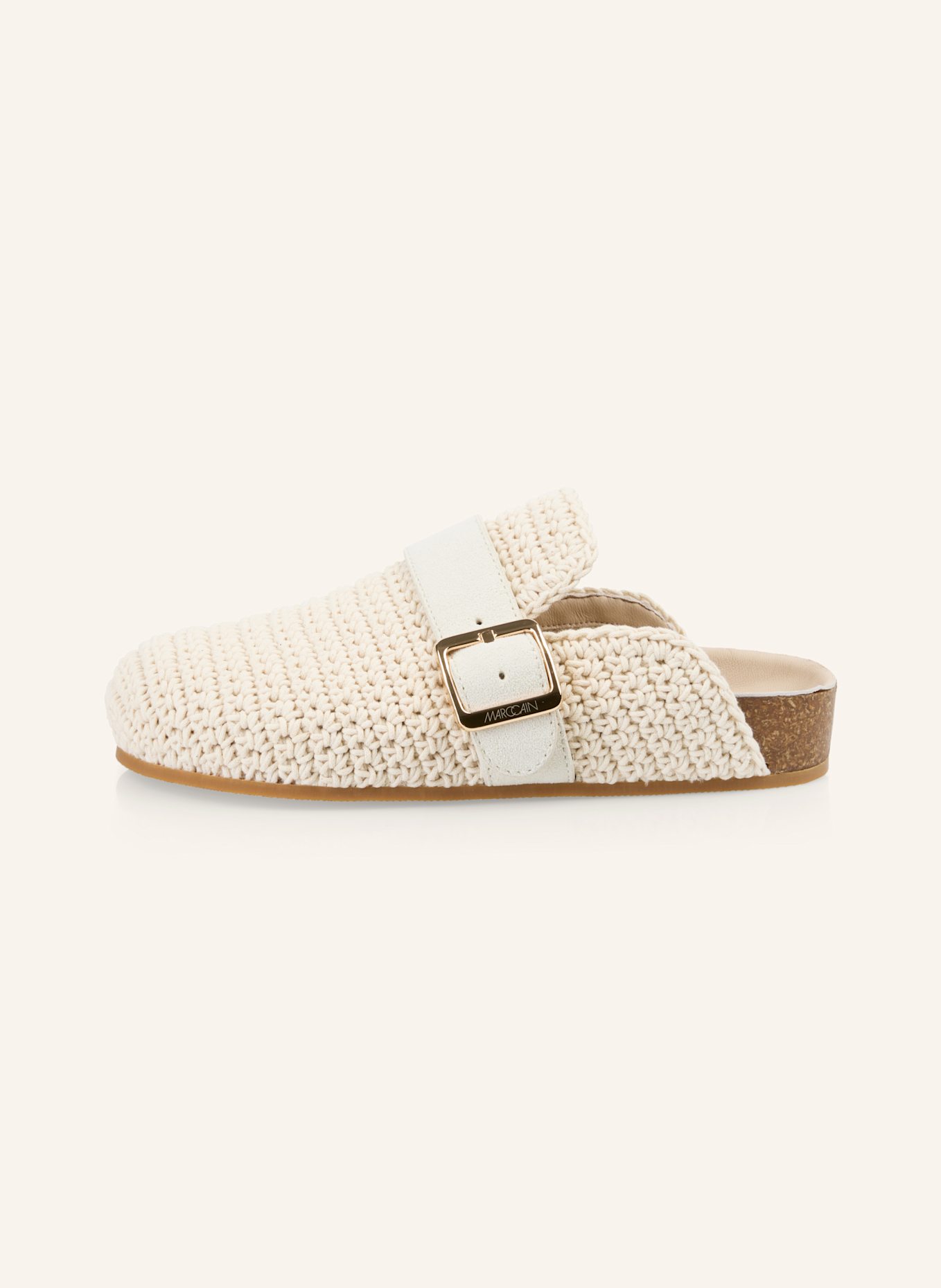 MARC CAIN Slipper: CREME