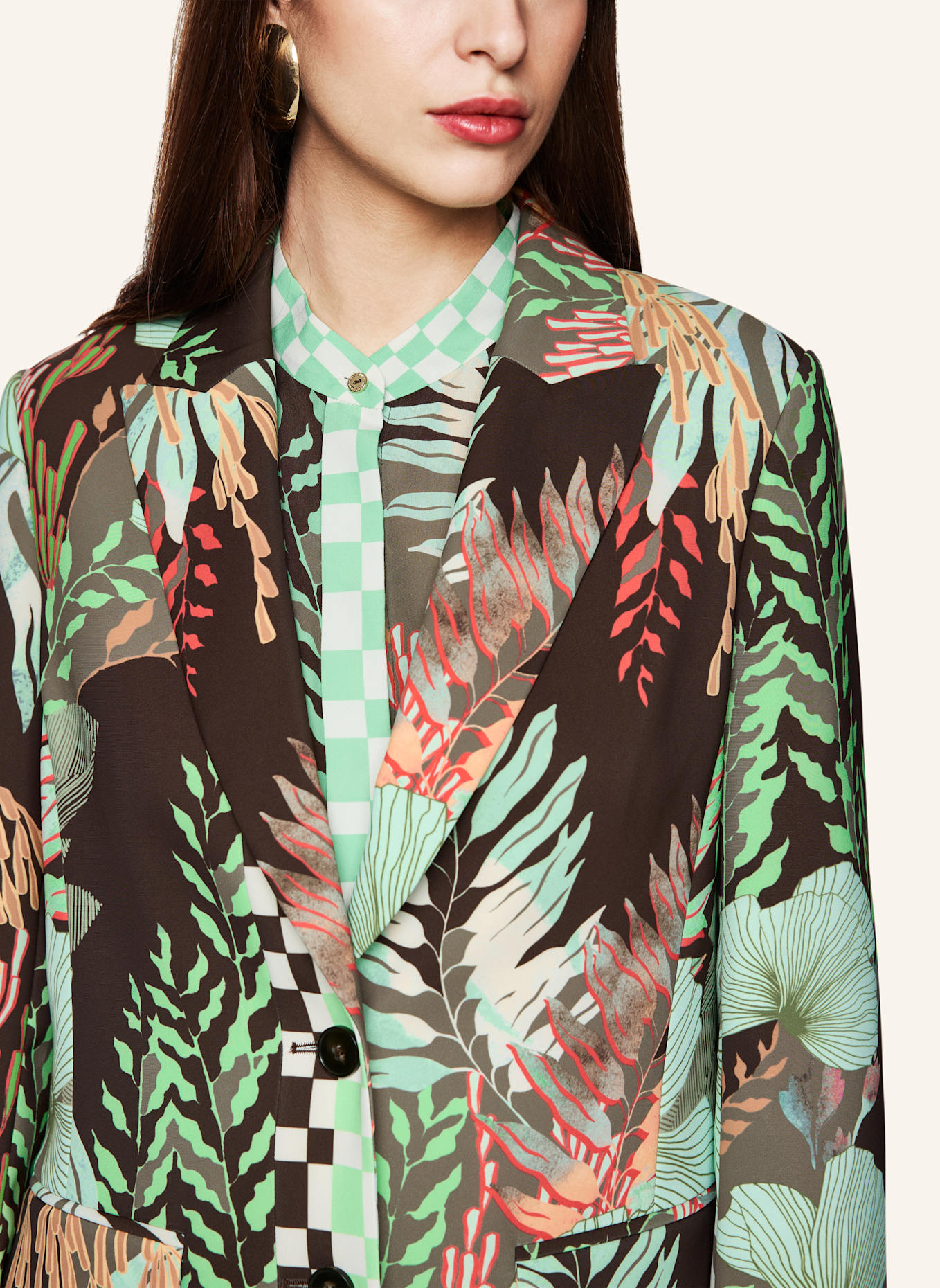 MARC CAIN Blazer: DUNKELBRAUN