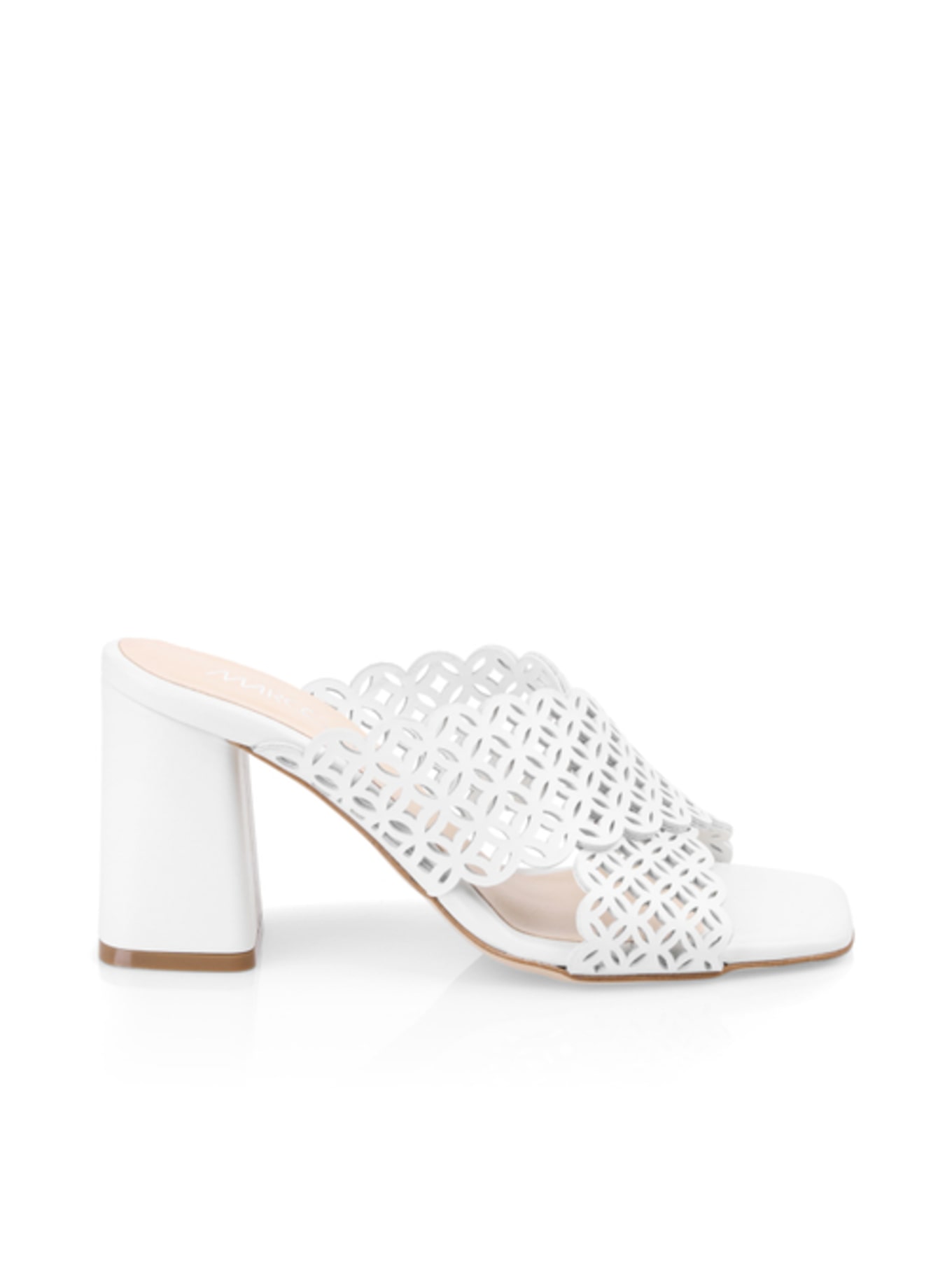 MARC CAIN Sandale: WEISS
