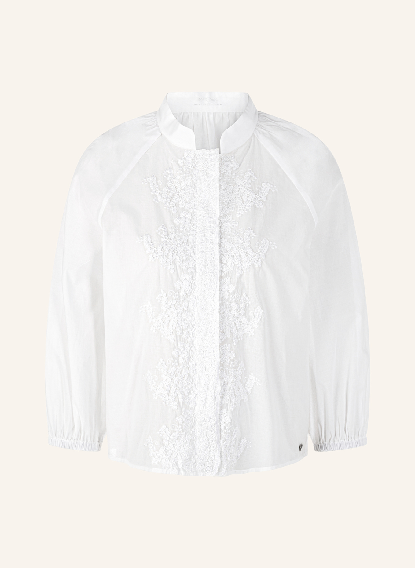 MARC CAIN Bluse: WEISS