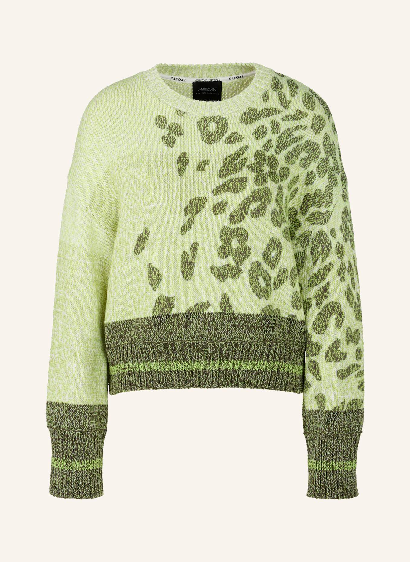 MARC CAIN Pullover: KHAKI