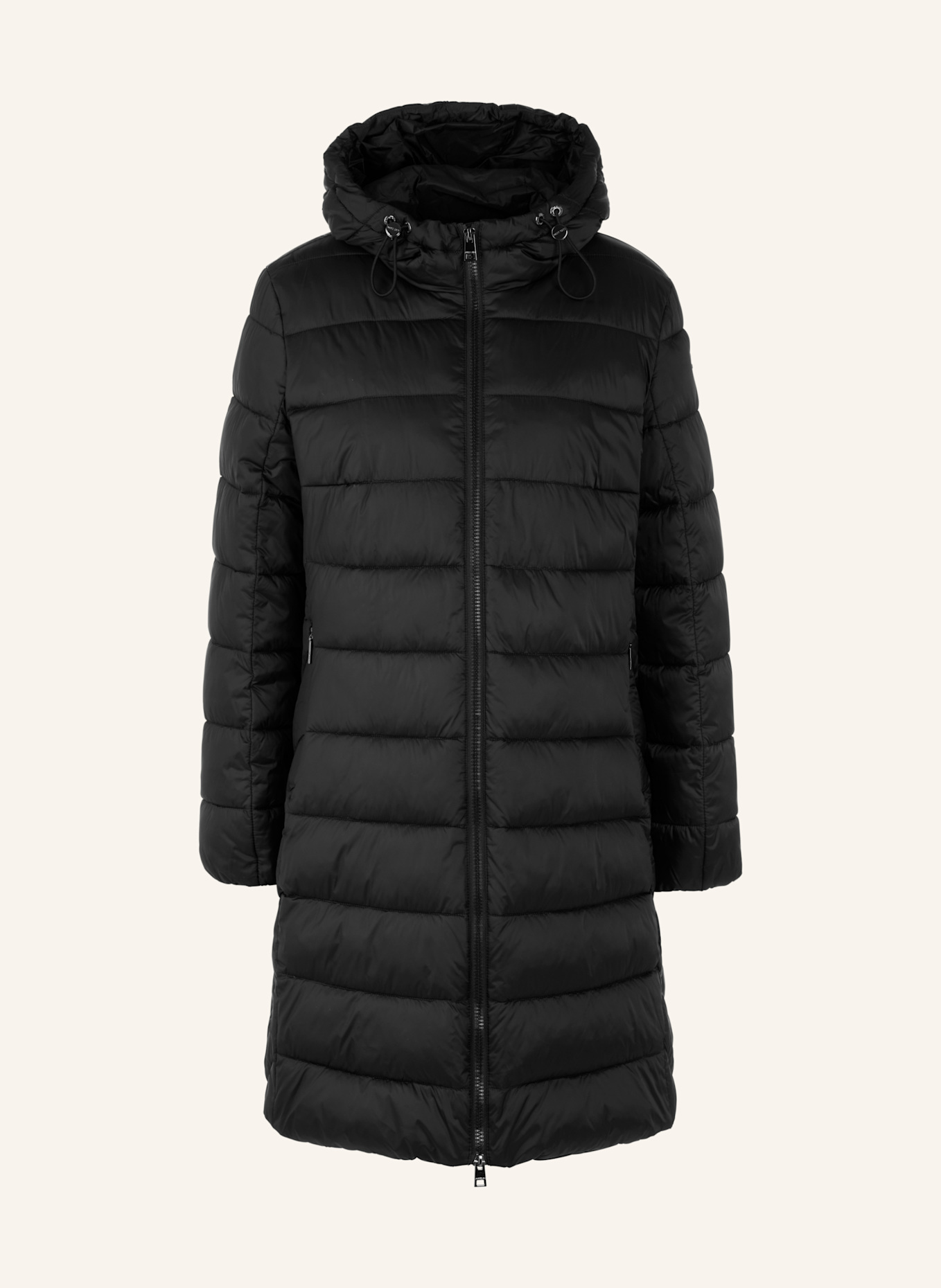 MARC CAIN Steppmantel: SCHWARZ