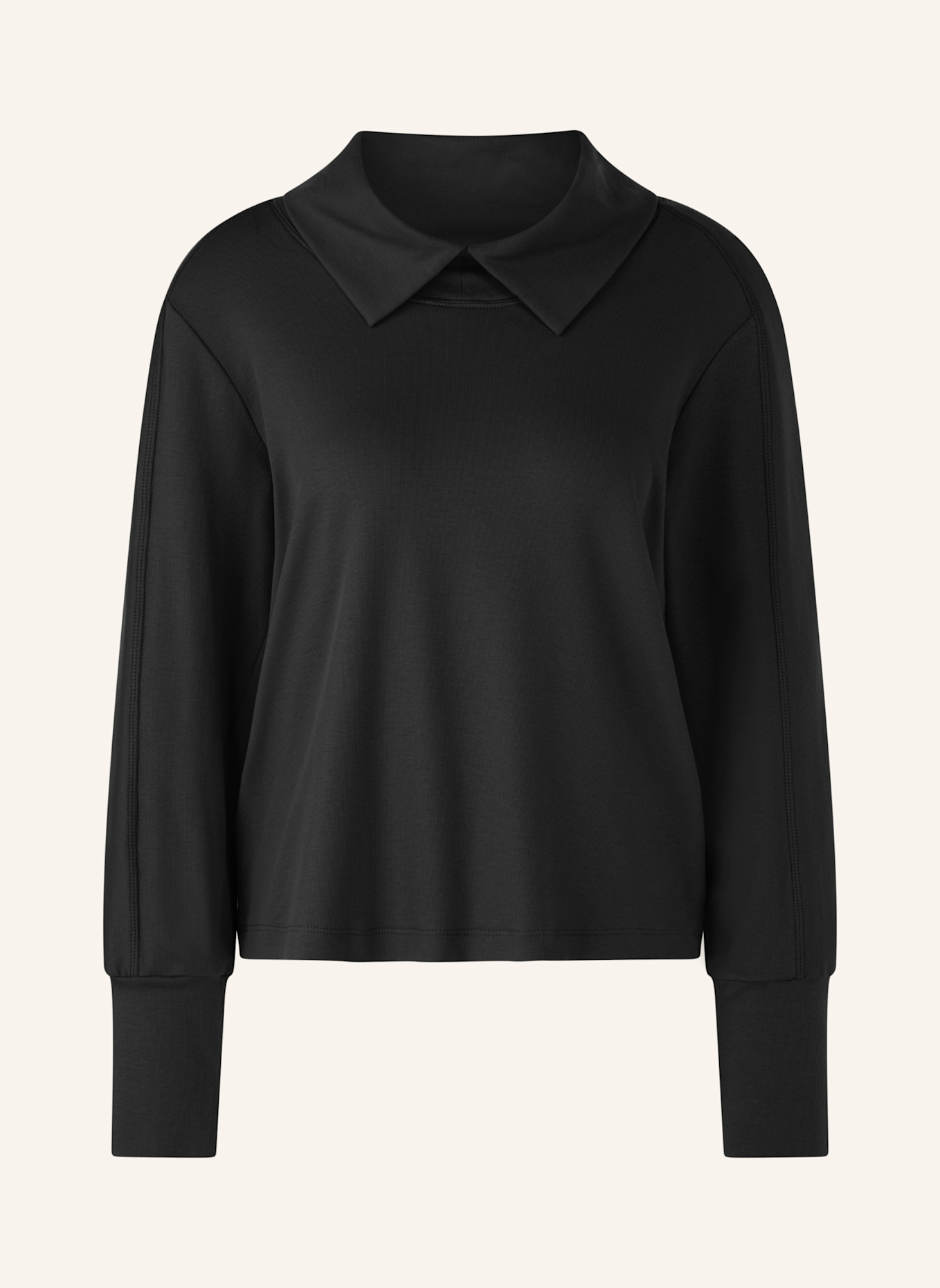 MARC CAIN T-Shirt: SCHWARZ
