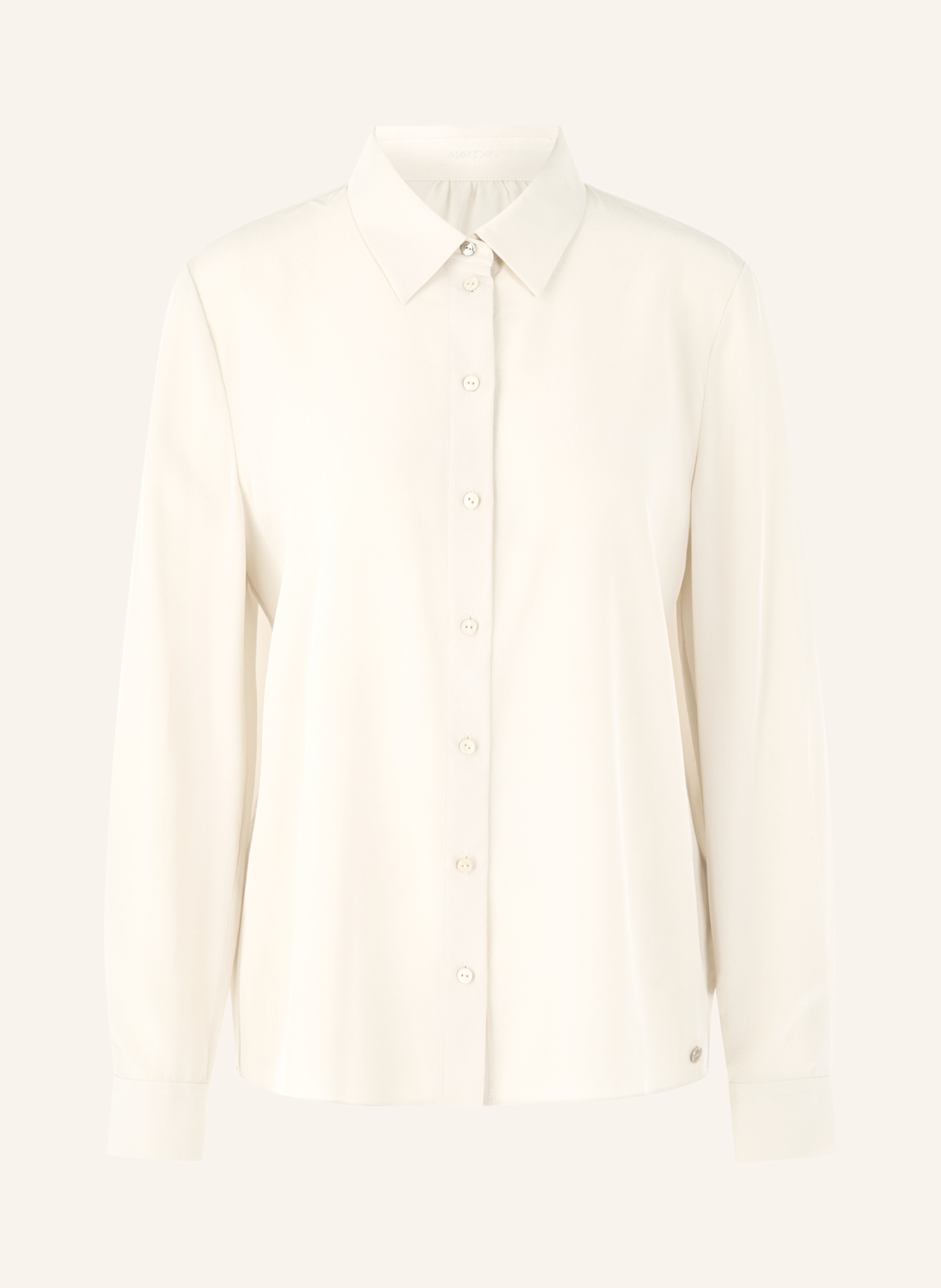 MARC CAIN Bluse: WEISS/ CREME