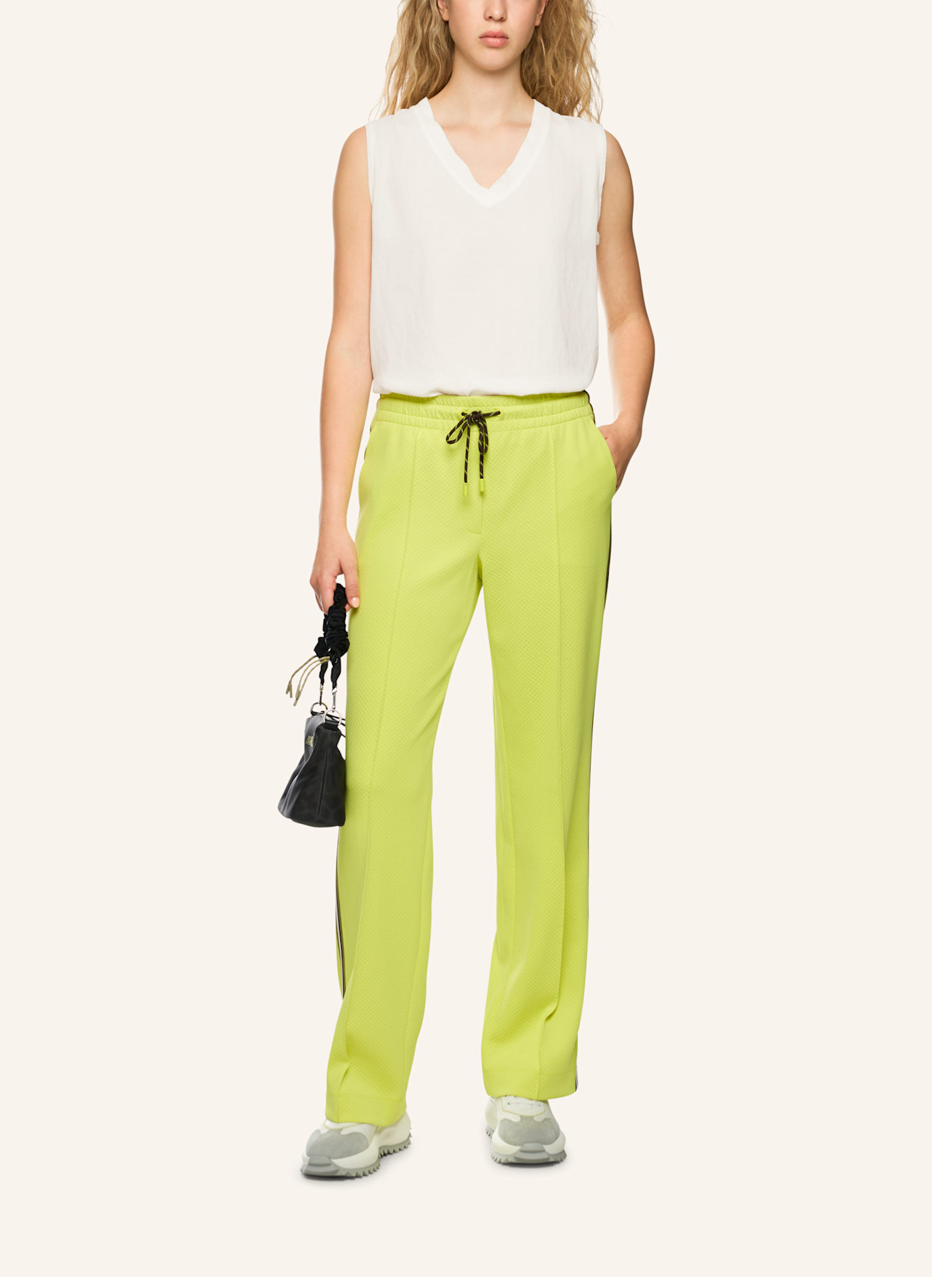 MARC CAIN Top: WEISS/ CREME