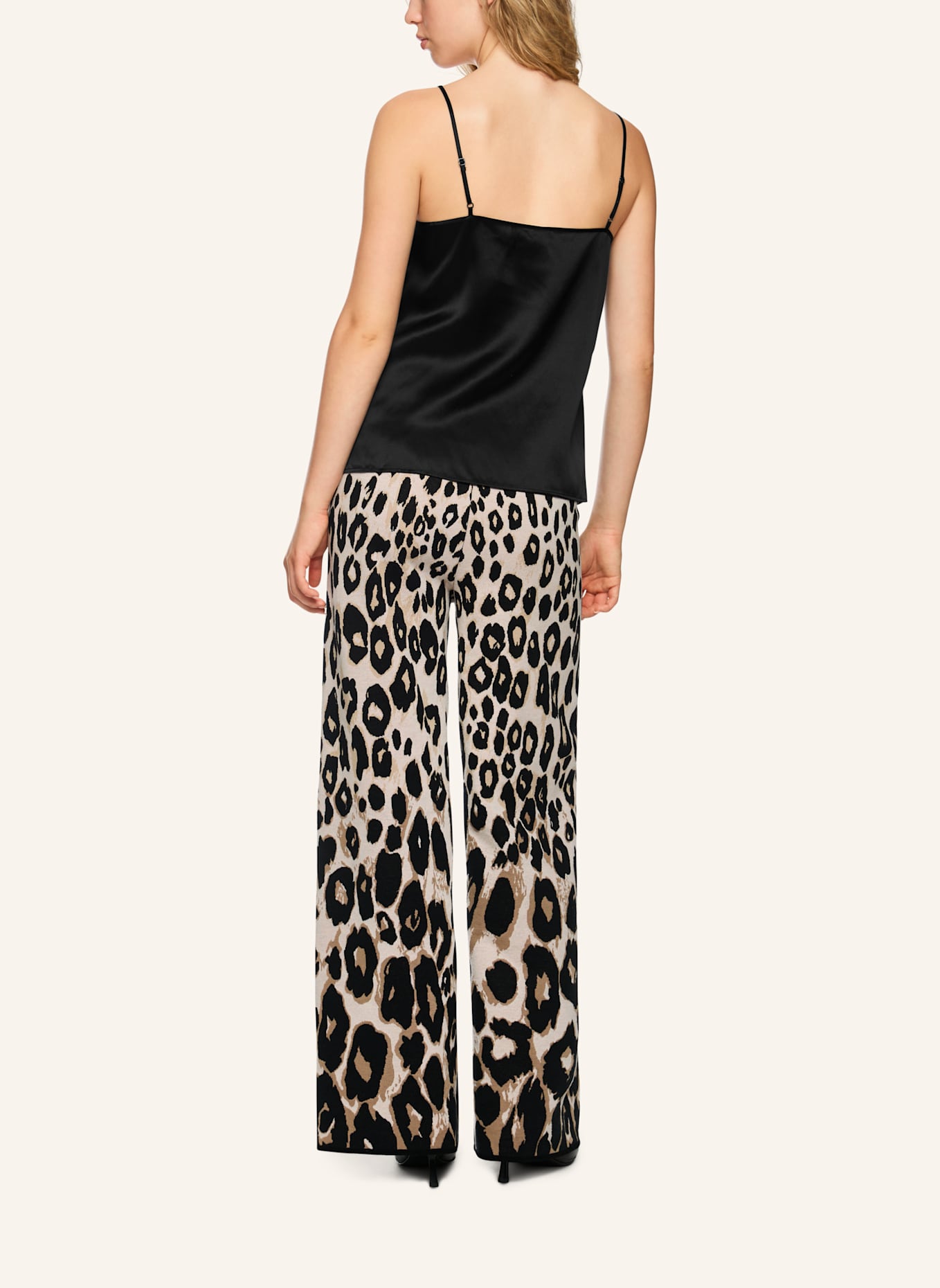 MARC CAIN Seidentop: SCHWARZ