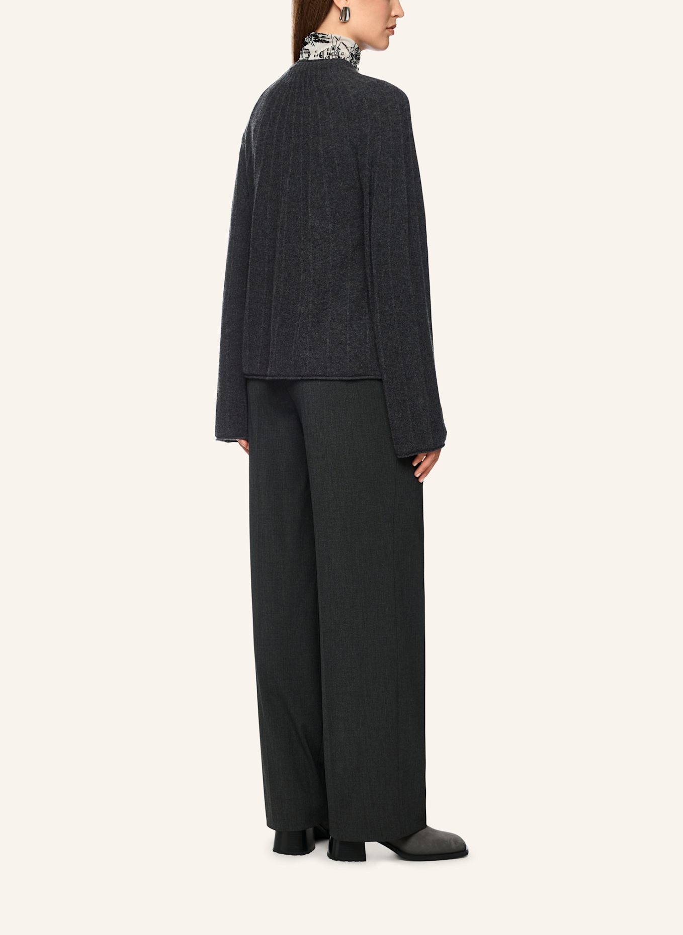 MARC CAIN Pullover: GRAU