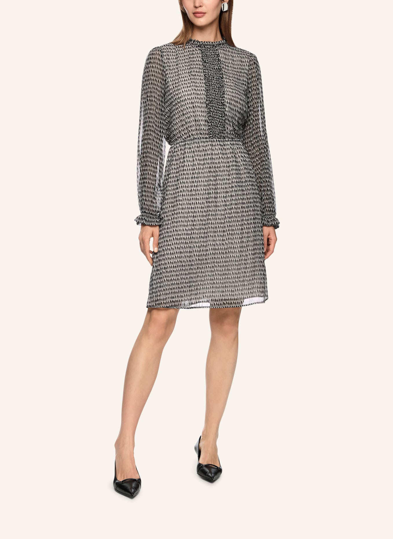 MARC CAIN Kleid: GRAU